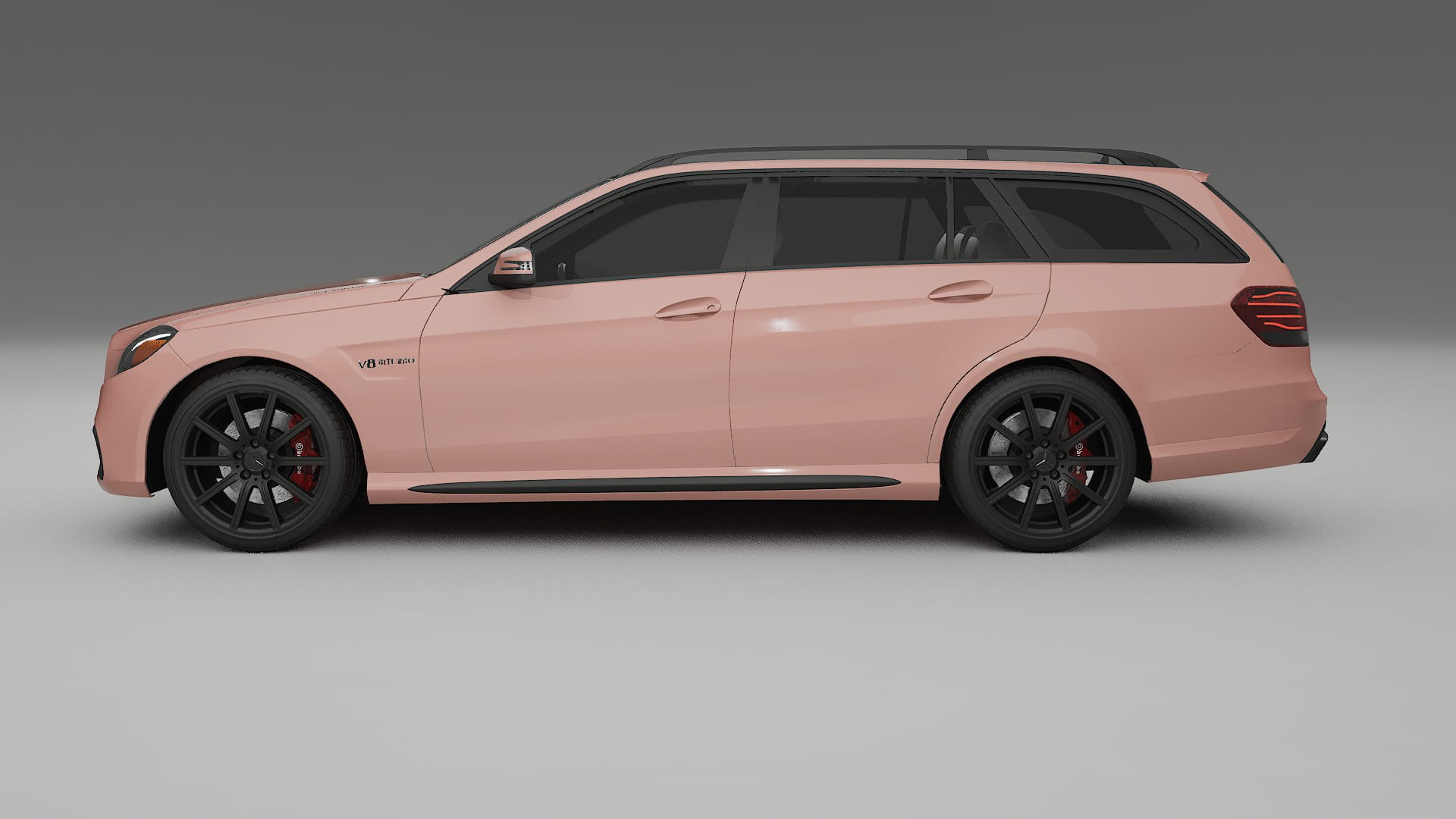 Mercedes E63 AMG Combi W212 facelift LCI TPU Fényezésvédő Fólia | BLUSH Színváltós PPF – Teljesen Elővágott Készlet