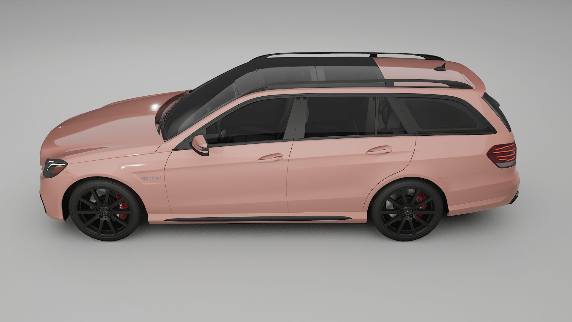 Mercedes E63 AMG Combi W212 facelift LCI TPU Fényezésvédő Fólia | BLUSH Színváltós PPF – Teljesen Elővágott Készlet