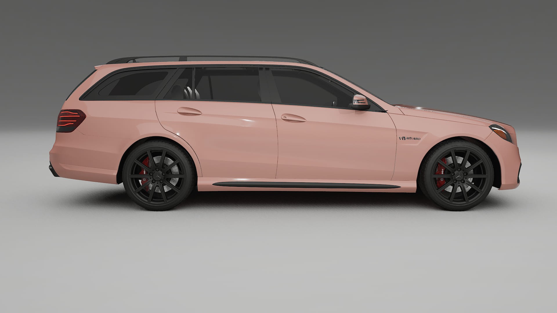 Mercedes E63 AMG Combi W212 facelift LCI TPU Fényezésvédő Fólia | BLUSH Színváltós PPF – Teljesen Elővágott Készlet