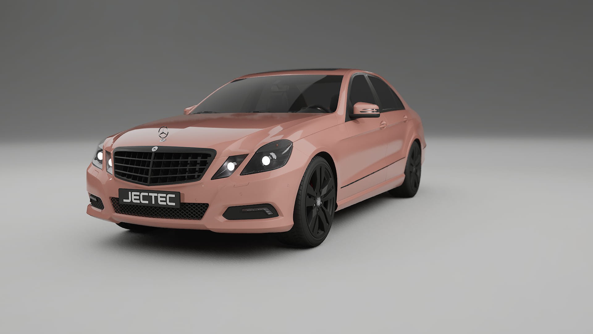 Mercedes E Class Sedan W212 Prefacelift pre LCI TPU Fényezésvédő Fólia | BLUSH Színváltós PPF – Teljesen Elővágott K