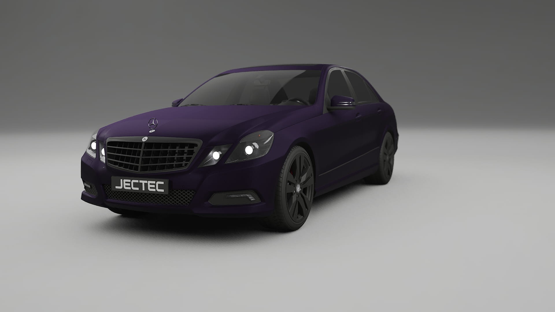 Mercedes E Class Sedan W212 Prefacelift pre LCI TPU Fényezésvédő Fólia | VIOLET Színváltós PPF – Teljesen Elővágott 