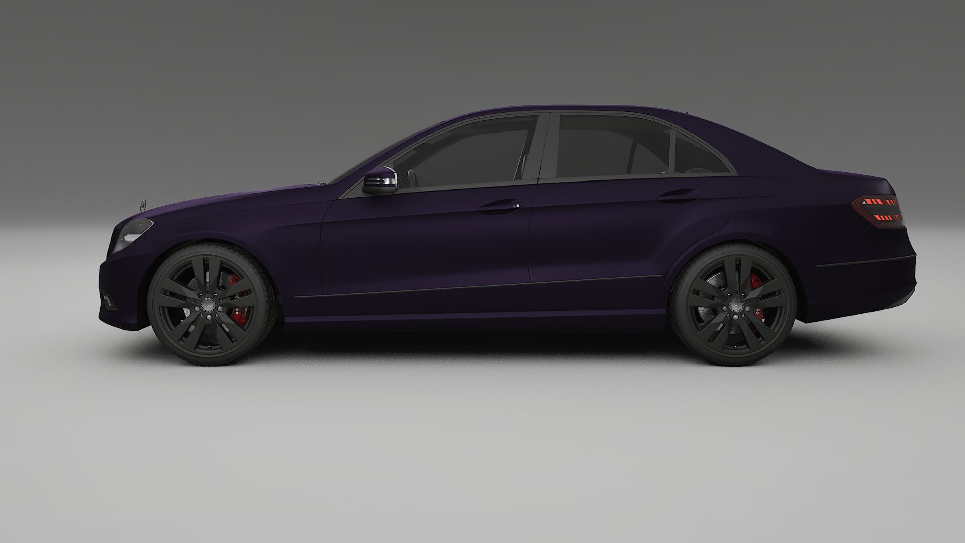 Mercedes E Class Sedan W212 Prefacelift pre LCI TPU Fényezésvédő Fólia | VIOLET Színváltós PPF – Teljesen Elővágott 