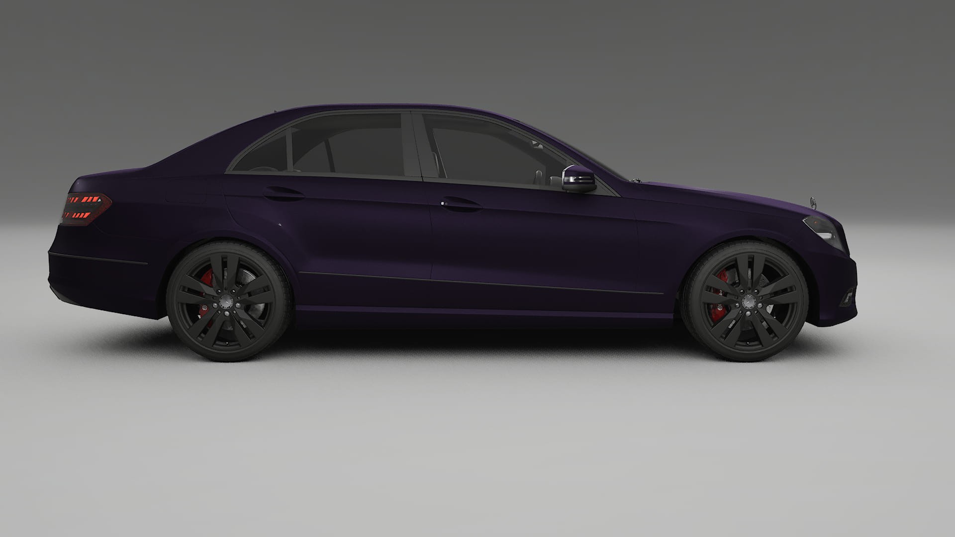 Mercedes E Class Sedan W212 Prefacelift pre LCI TPU Fényezésvédő Fólia | VIOLET Színváltós PPF – Teljesen Elővágott 