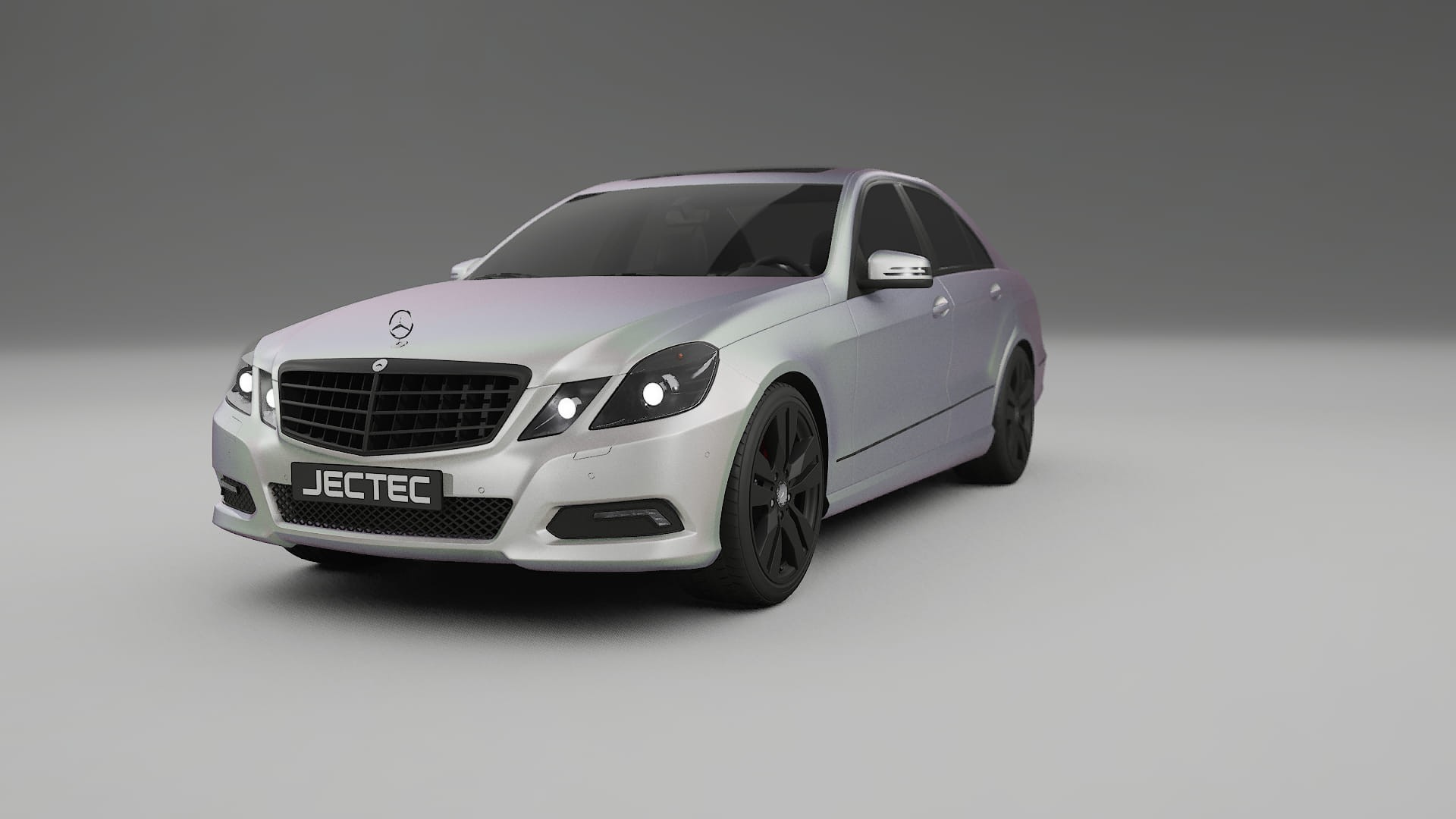 Mercedes E Class Sedan W212 Prefacelift pre LCI TPU Fényezésvédő Fólia | NEBULA Színváltós PPF – Teljesen Elővágott 