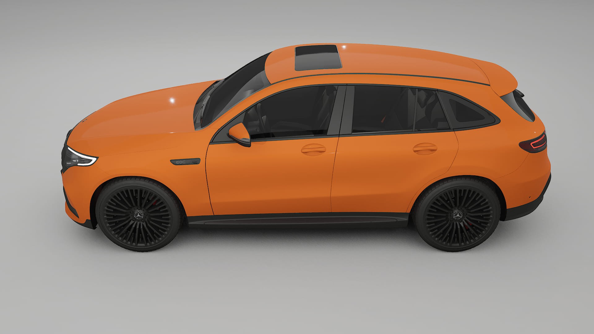 Mercedes EQC AMG TPU Fényezésvédő Fólia | ROCKET Színváltós PPF – Teljesen Elővágott Készlet