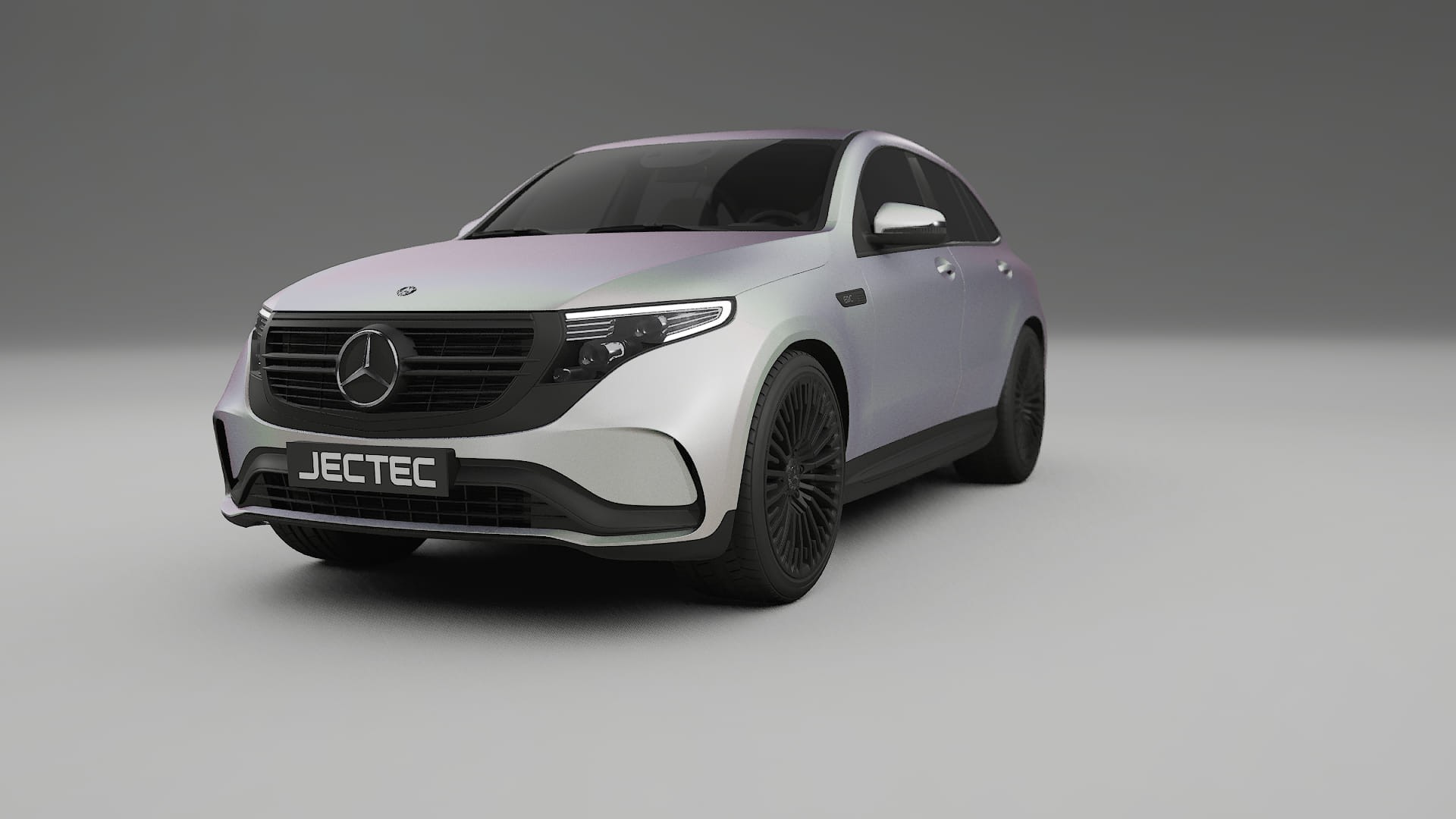 Mercedes EQC AMG TPU Fényezésvédő Fólia | NEBULA Színváltós PPF – Teljesen Elővágott Készlet
