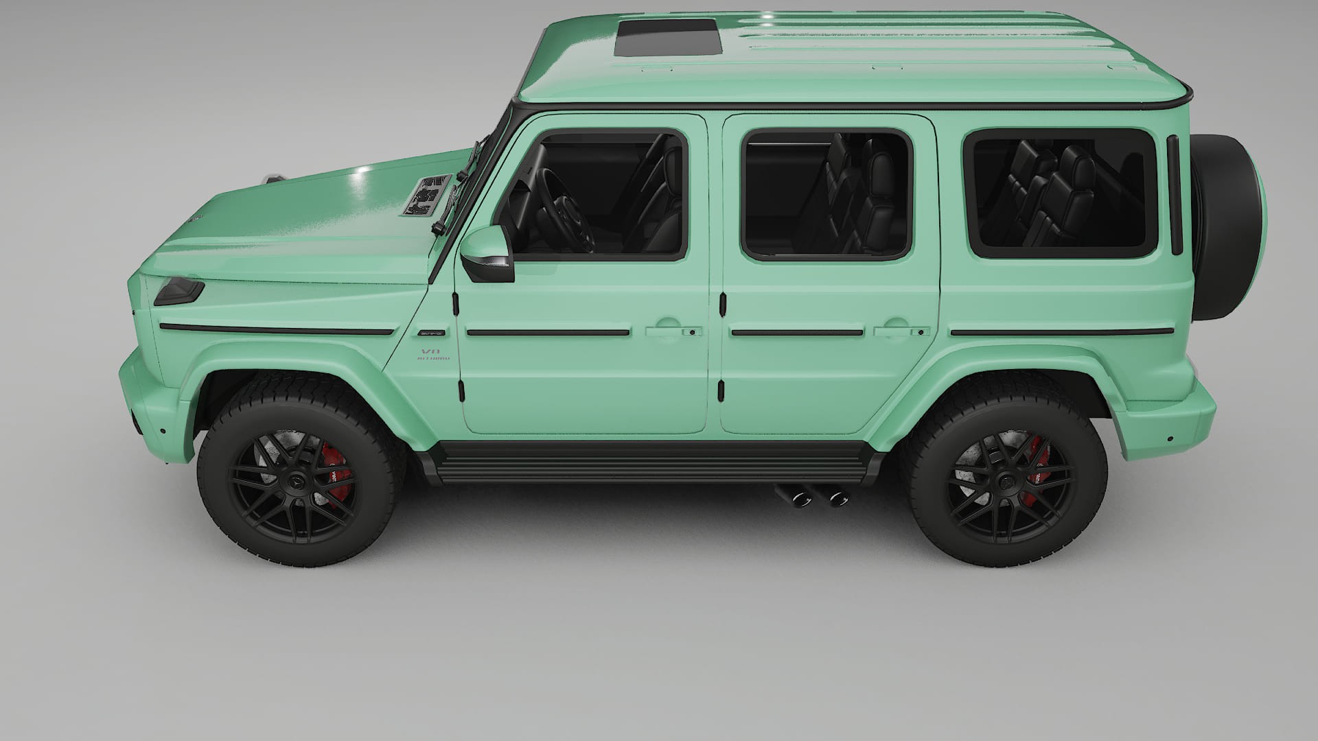 Mercedes G63 AMG W463A TPU Fényezésvédő Fólia | DUSTY Színváltós PPF – Teljesen Elővágott Készlet