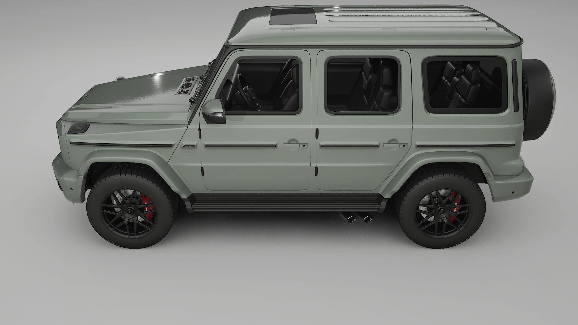 Mercedes G63 AMG W463A TPU Fényezésvédő Fólia | SLATE Színváltós PPF – Teljesen Elővágott Készlet