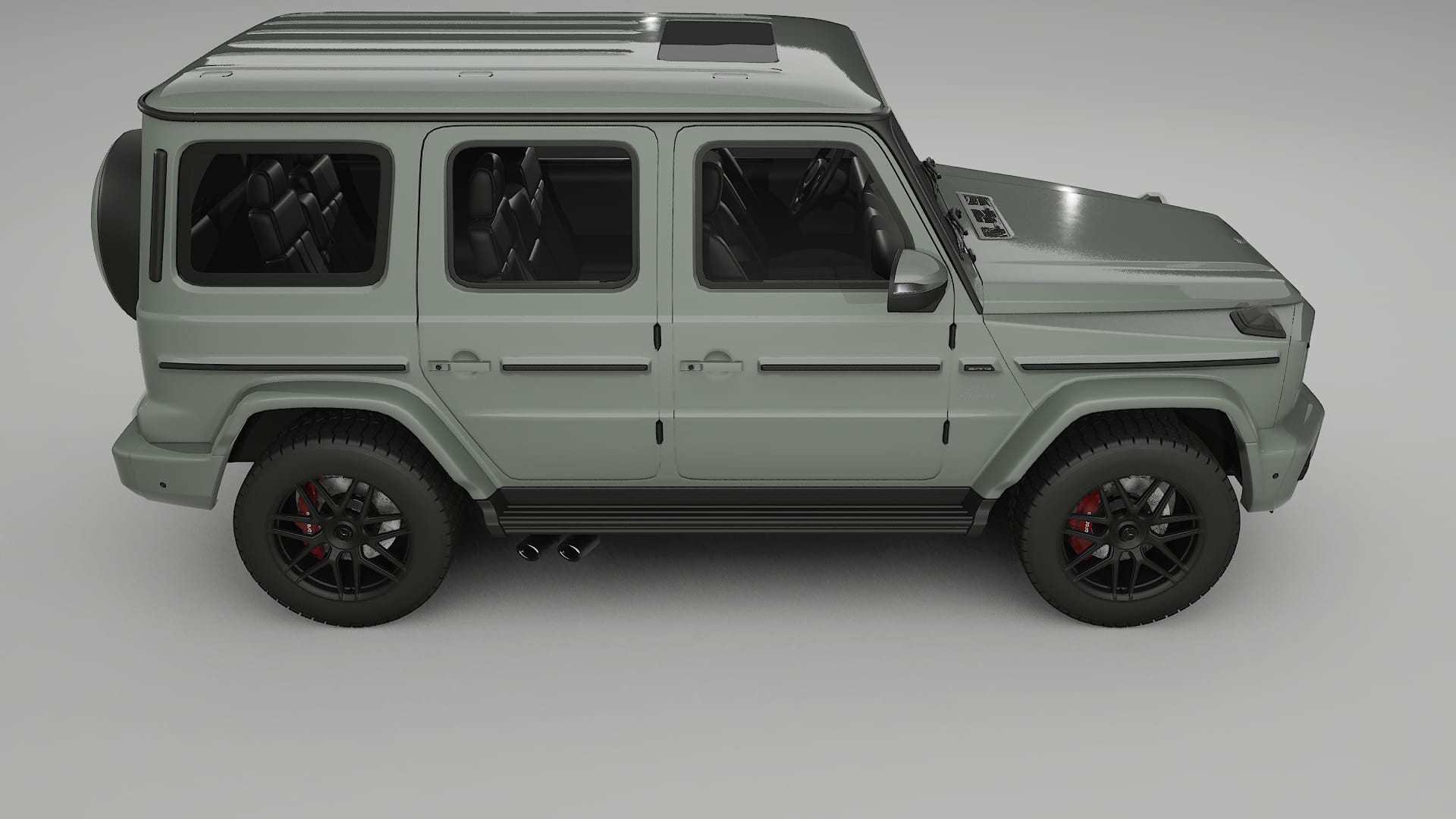 Mercedes G63 AMG W463A TPU Fényezésvédő Fólia | SLATE Színváltós PPF – Teljesen Elővágott Készlet