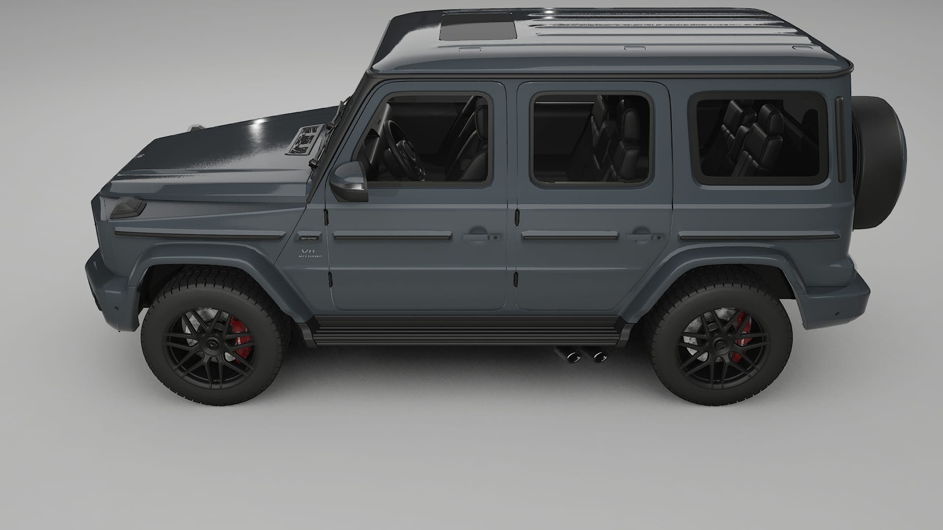 Mercedes G63 AMG W463A TPU Fényezésvédő Fólia | GRANITE Színváltós PPF – Teljesen Elővágott Készlet
