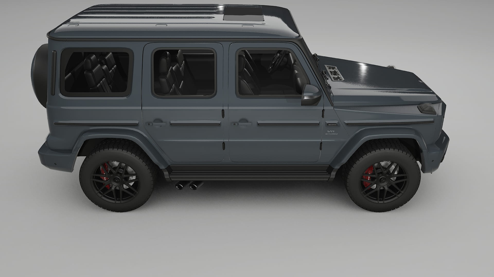 Mercedes G63 AMG W463A TPU Fényezésvédő Fólia | GRANITE Színváltós PPF – Teljesen Elővágott Készlet
