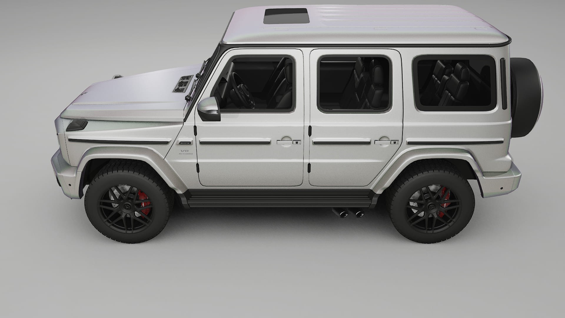 Mercedes G63 AMG W463A TPU Fényezésvédő Fólia | NEBULA Színváltós PPF – Teljesen Elővágott Készlet