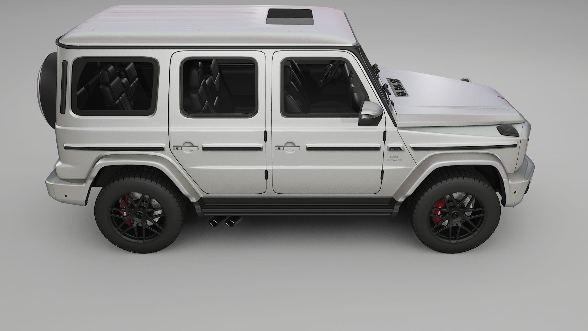 Mercedes G63 AMG W463A TPU Fényezésvédő Fólia | NEBULA Színváltós PPF – Teljesen Elővágott Készlet