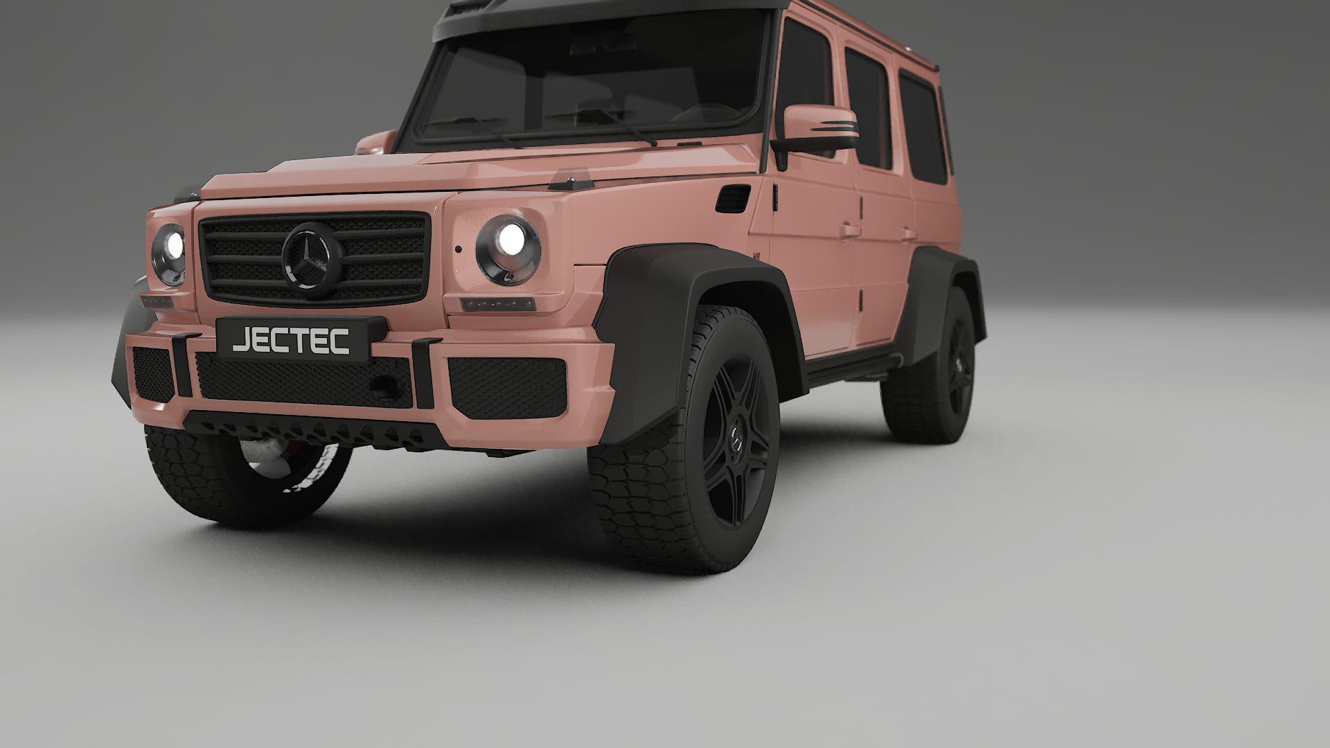 Mercedes G class 4x4 W463 TPU Fényezésvédő Fólia | BLUSH Színváltós PPF – Teljesen Elővágott Készlet