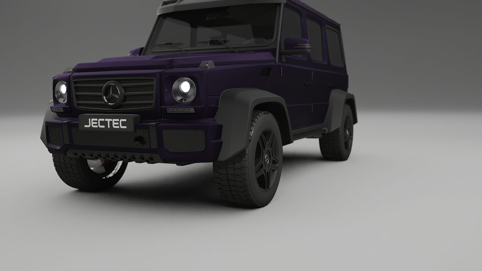 Mercedes G class 4x4 W463 TPU Fényezésvédő Fólia | VIOLET Színváltós PPF – Teljesen Elővágott Készlet