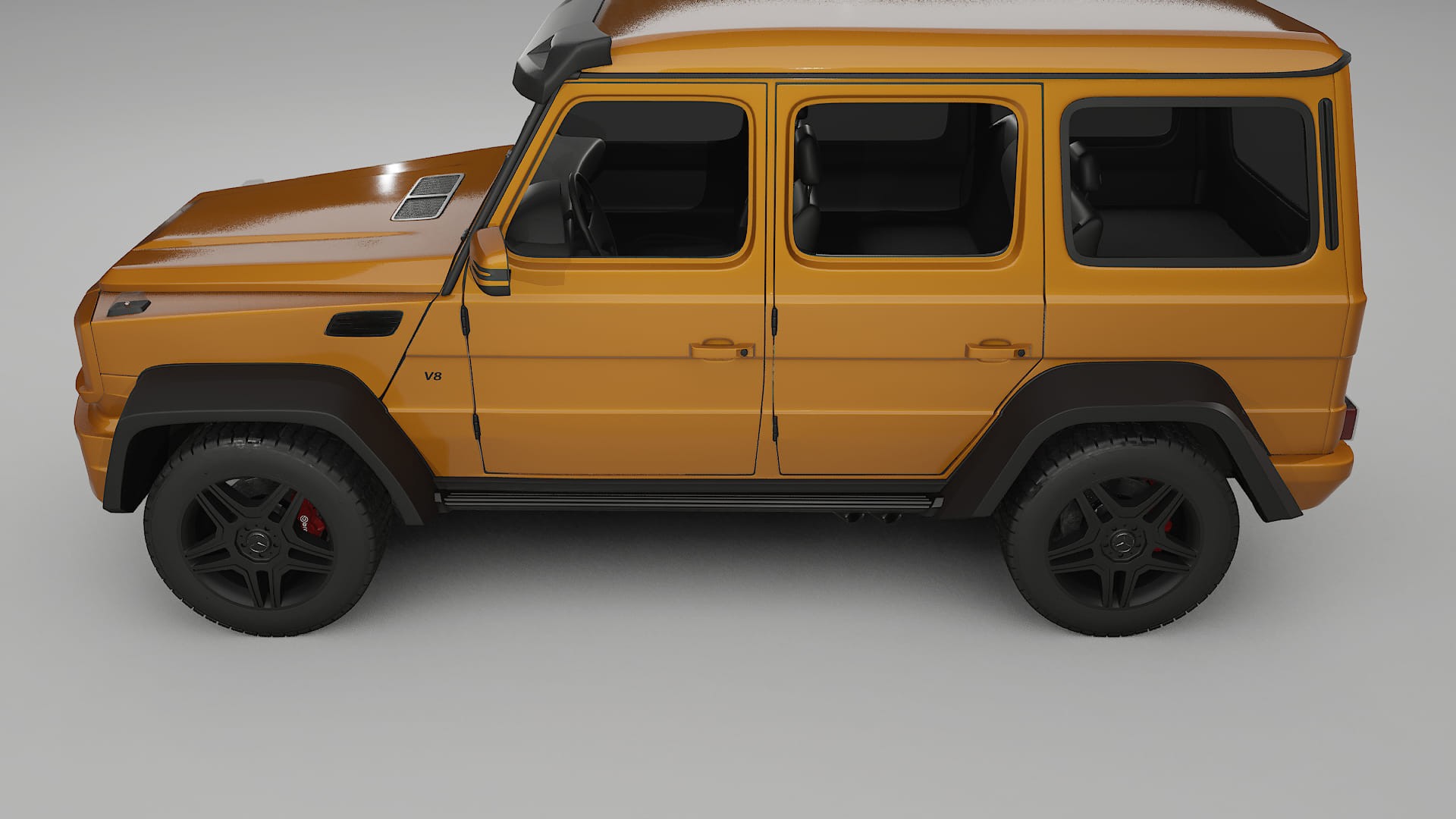 Mercedes G class 4x4 W463 TPU Fényezésvédő Fólia | DAISY Színváltós PPF – Teljesen Elővágott Készlet