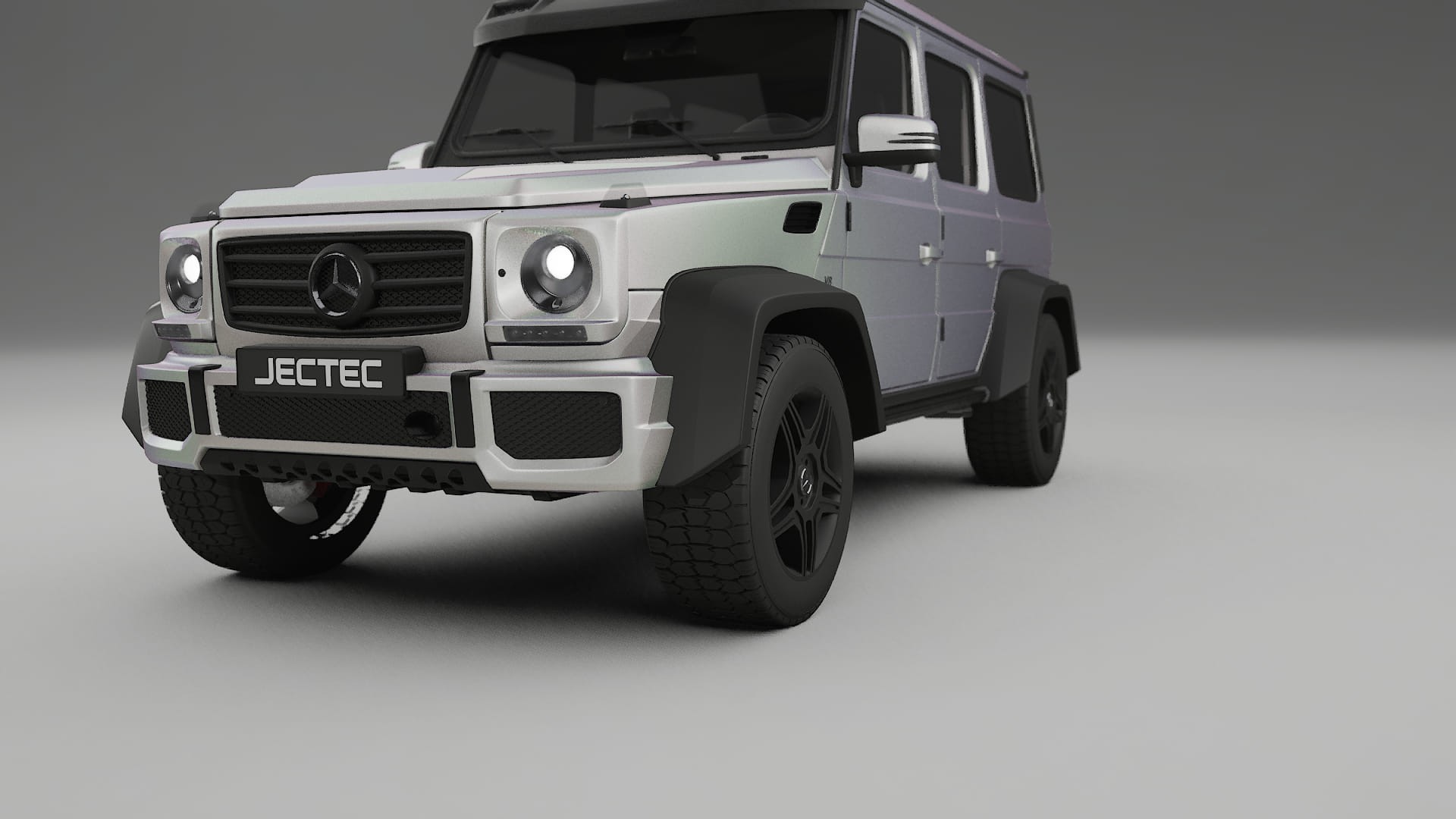 Mercedes G class 4x4 W463 TPU Fényezésvédő Fólia | NEBULA Színváltós PPF – Teljesen Elővágott Készlet