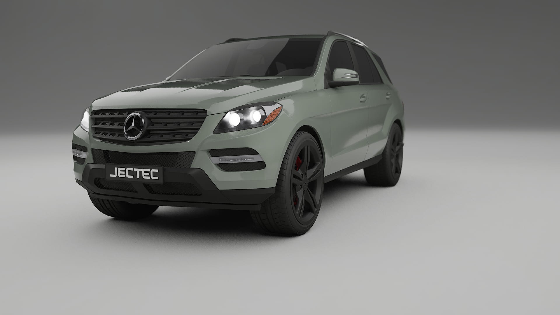 Mercedes M class W166 TPU Fényezésvédő Fólia | SLATE Színváltós PPF – Teljesen Elővágott Készlet