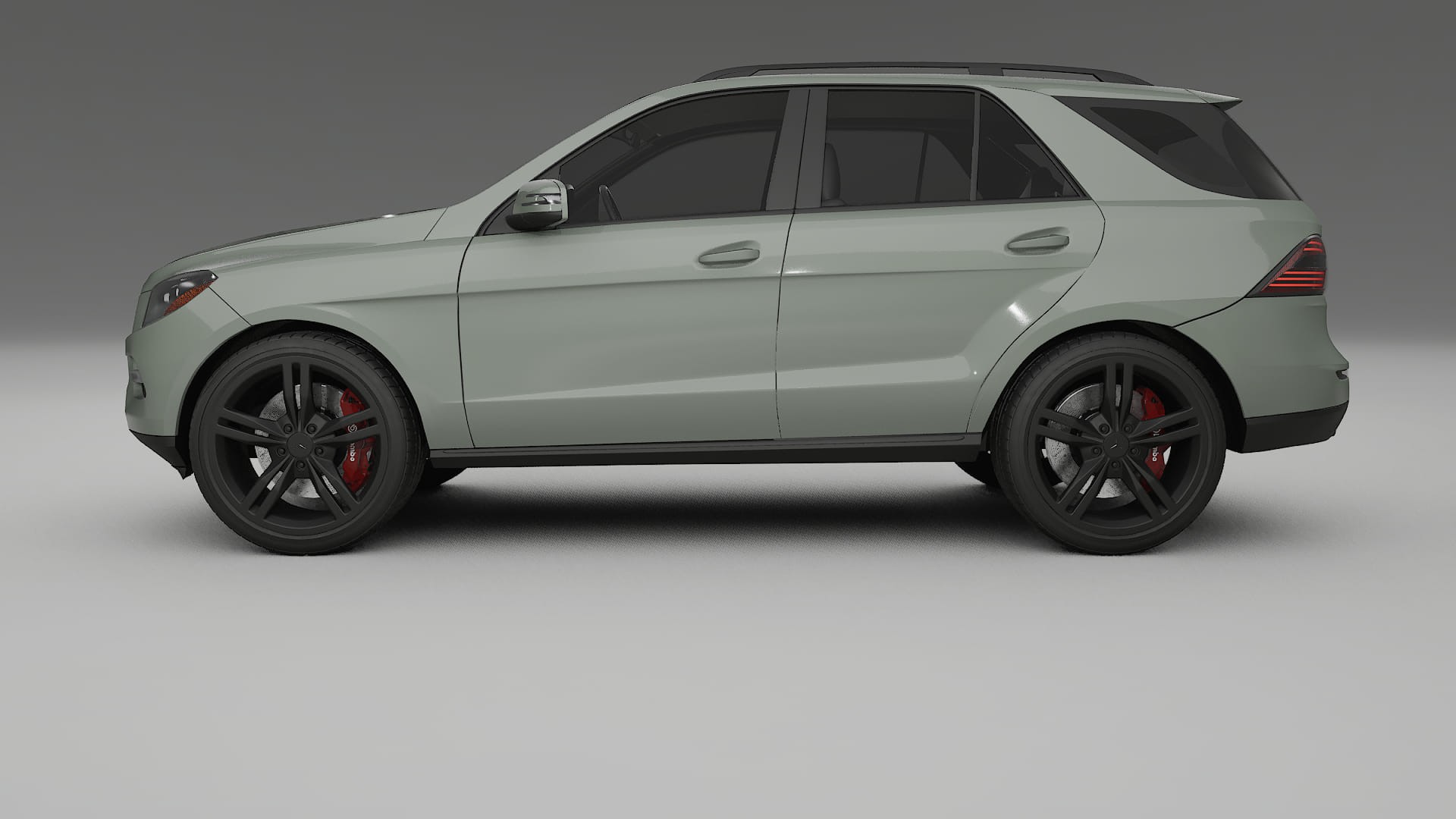Mercedes M class W166 TPU Fényezésvédő Fólia | SLATE Színváltós PPF – Teljesen Elővágott Készlet