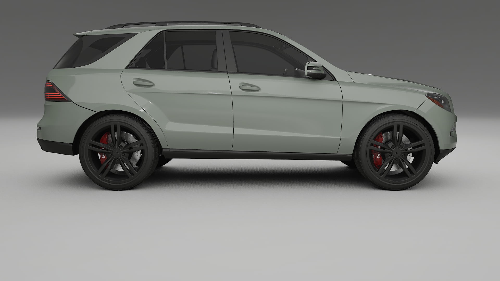 Mercedes M class W166 TPU Fényezésvédő Fólia | SLATE Színváltós PPF – Teljesen Elővágott Készlet