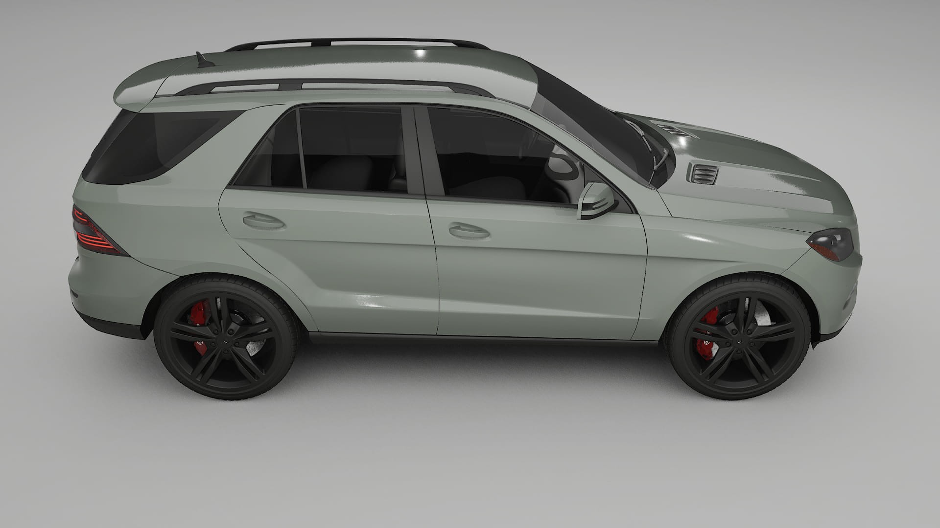 Mercedes M class W166 TPU Fényezésvédő Fólia | SLATE Színváltós PPF – Teljesen Elővágott Készlet