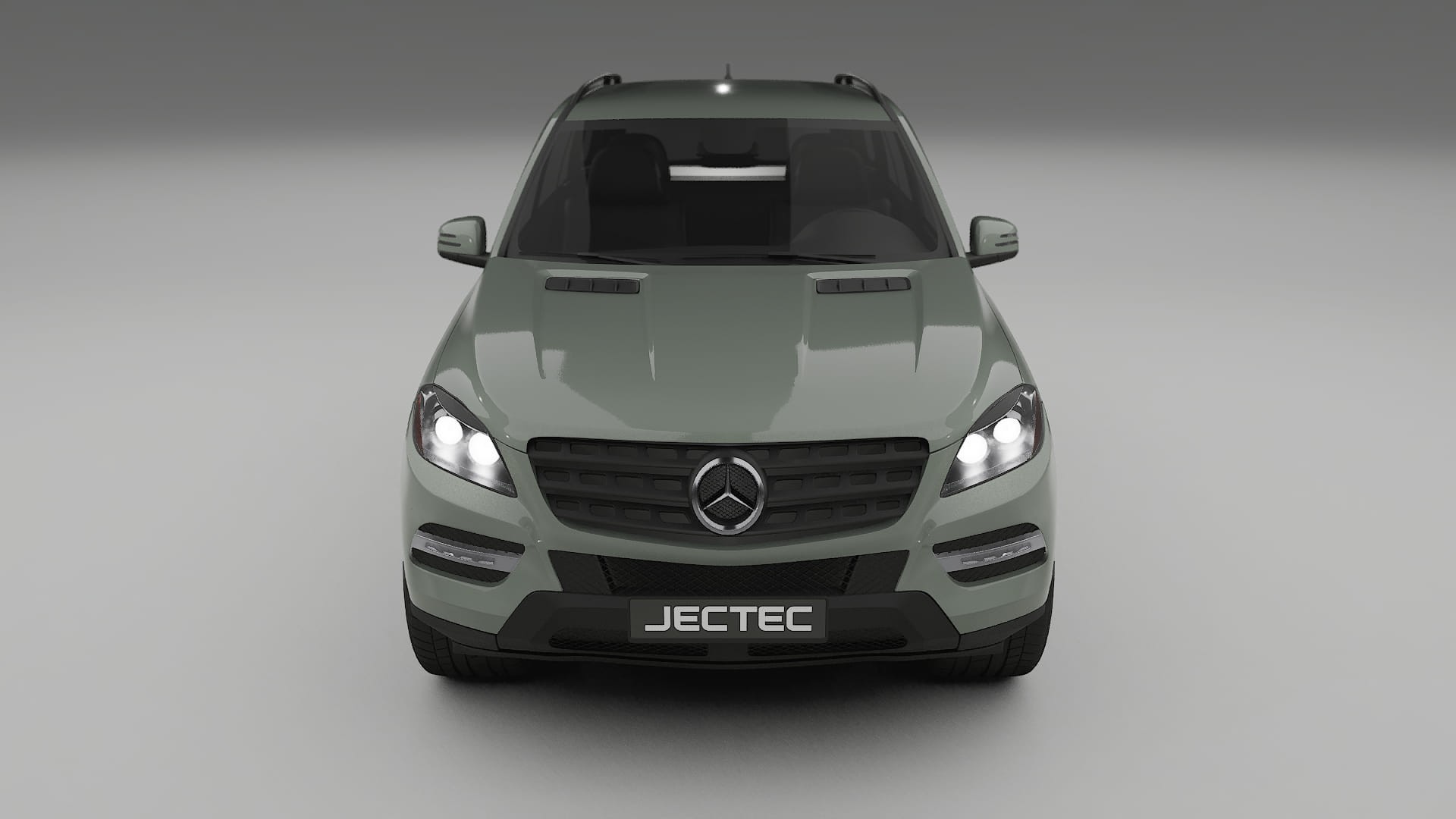 Mercedes M class W166 TPU Fényezésvédő Fólia | SLATE Színváltós PPF – Teljesen Elővágott Készlet