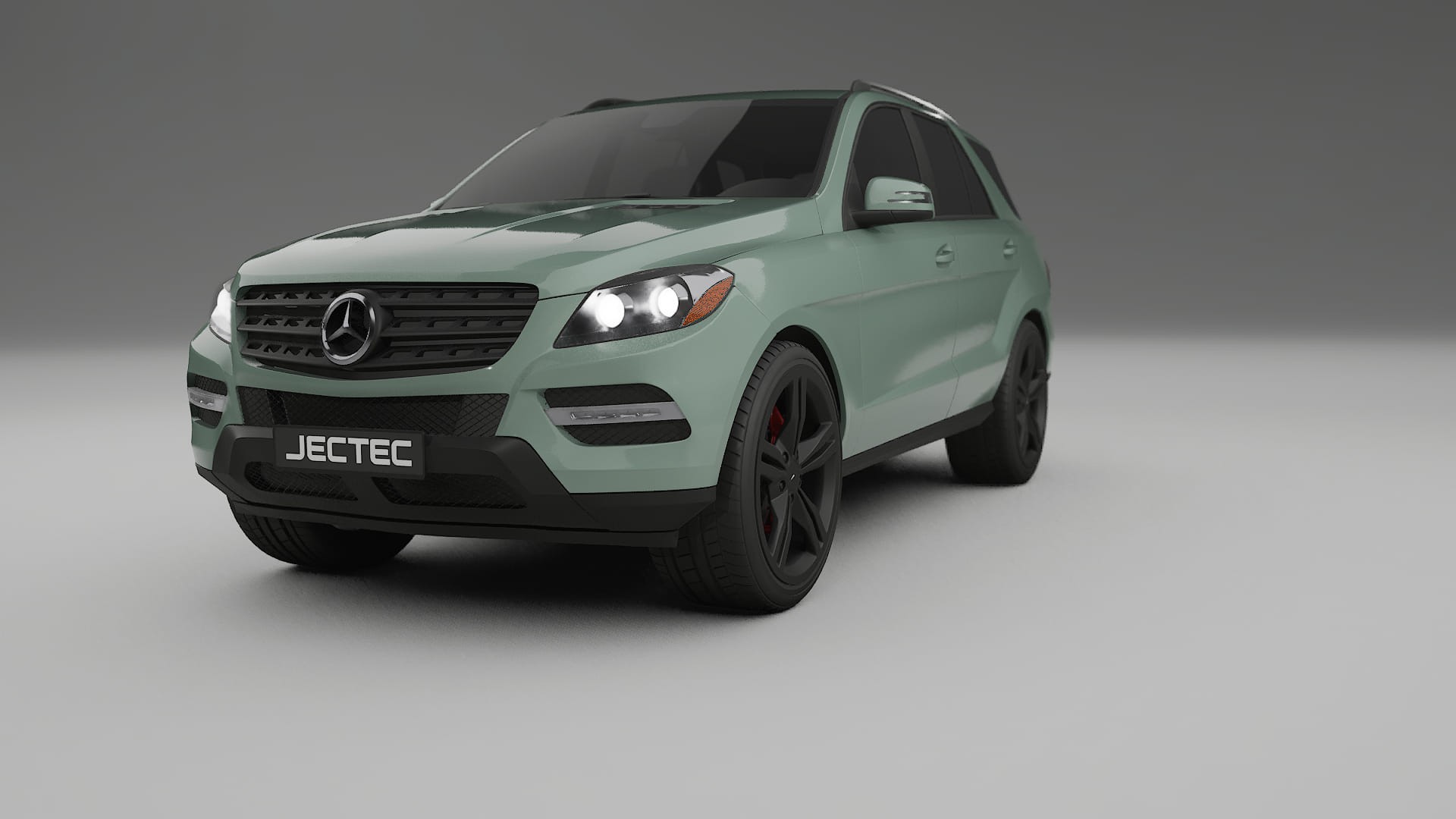 Mercedes M class W166 TPU Fényezésvédő Fólia | CINDER Színváltós PPF – Teljesen Elővágott Készlet