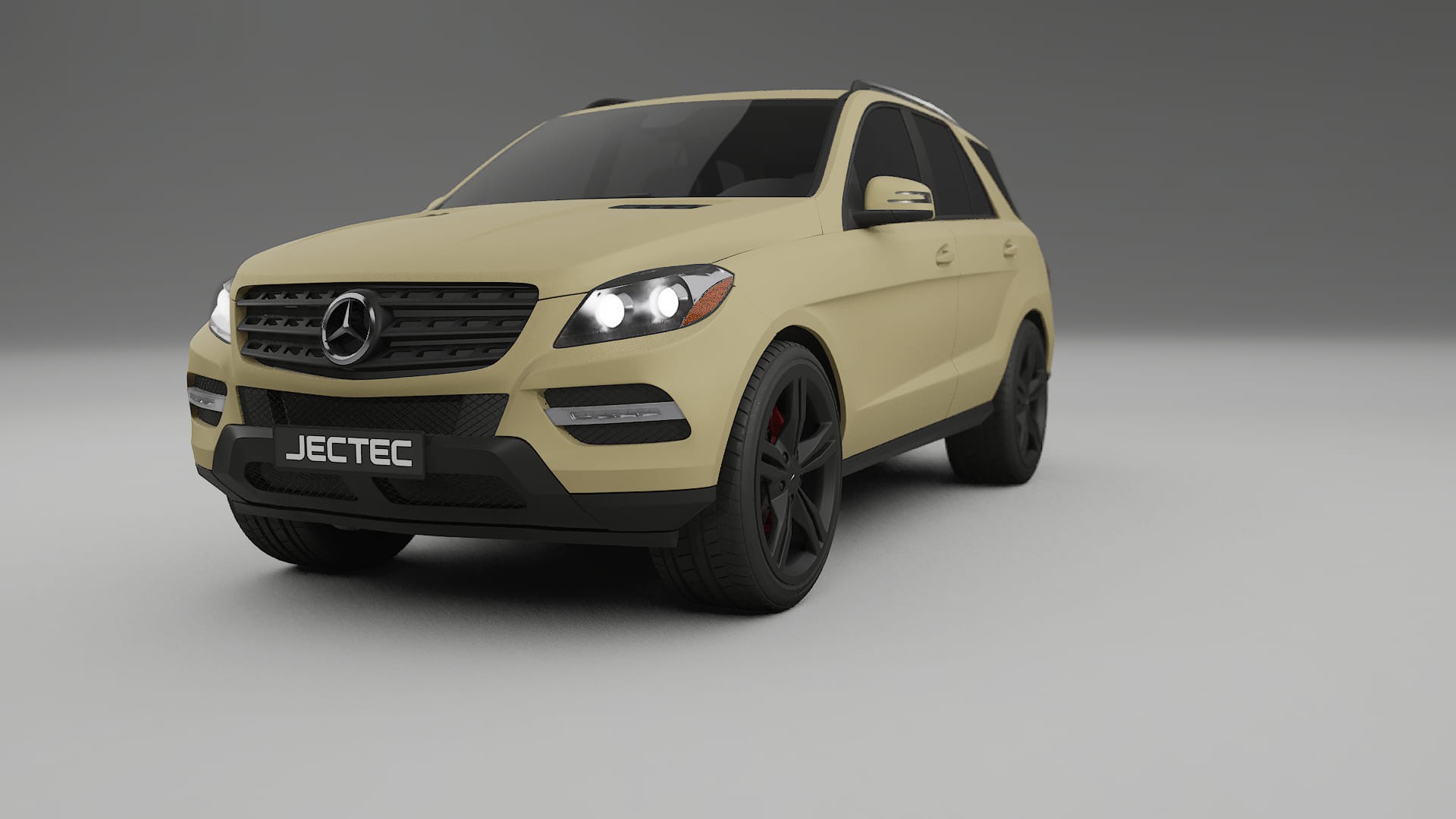 Mercedes M class W166 TPU Fényezésvédő Fólia | SAND Színváltós PPF – Teljesen Elővágott Készlet