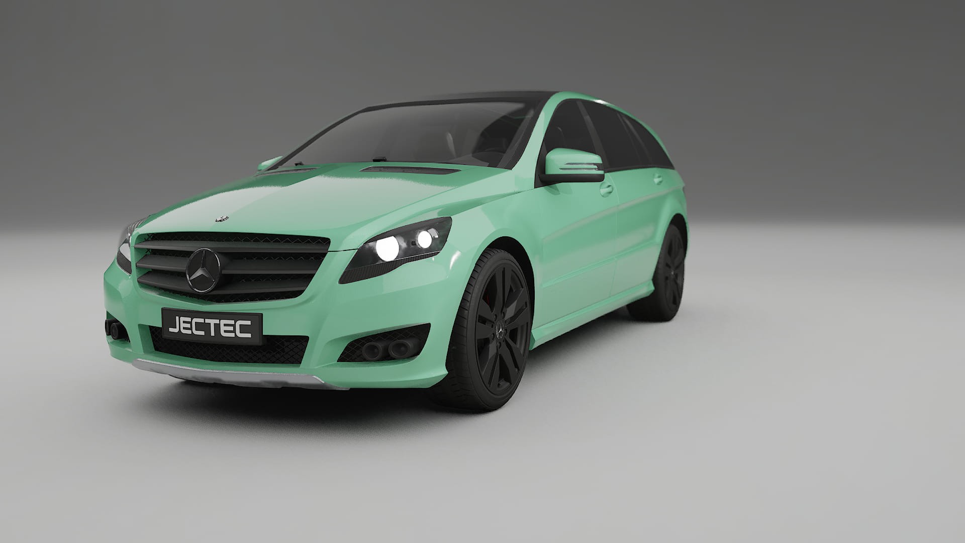 Mercedes R class W251 facelift LCI TPU Fényezésvédő Fólia | DUSTY Színváltós PPF – Teljesen Elővágott Készlet