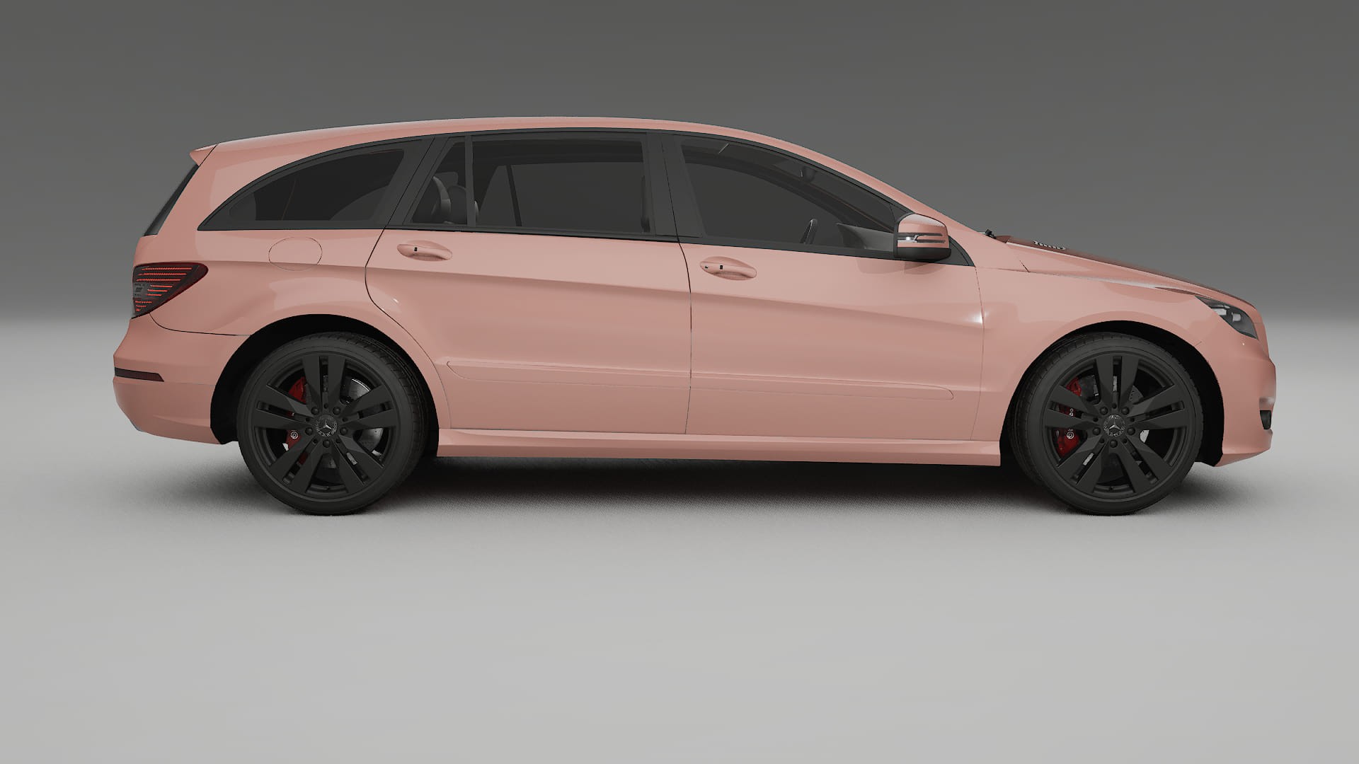 Mercedes R class W251 facelift LCI TPU Fényezésvédő Fólia | BLUSH Színváltós PPF – Teljesen Elővágott Készlet