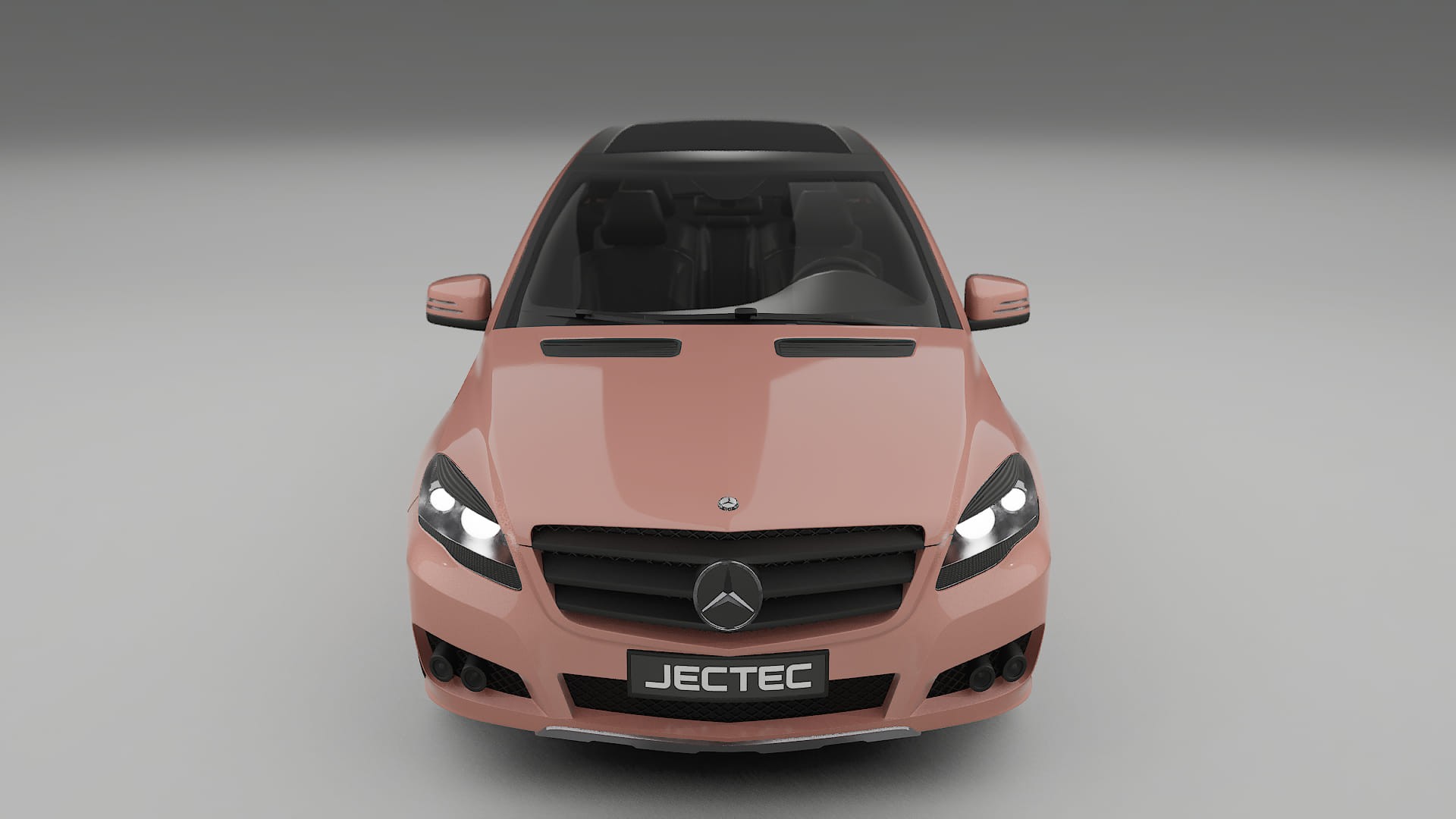 Mercedes R class W251 facelift LCI TPU Fényezésvédő Fólia | BLUSH Színváltós PPF – Teljesen Elővágott Készlet