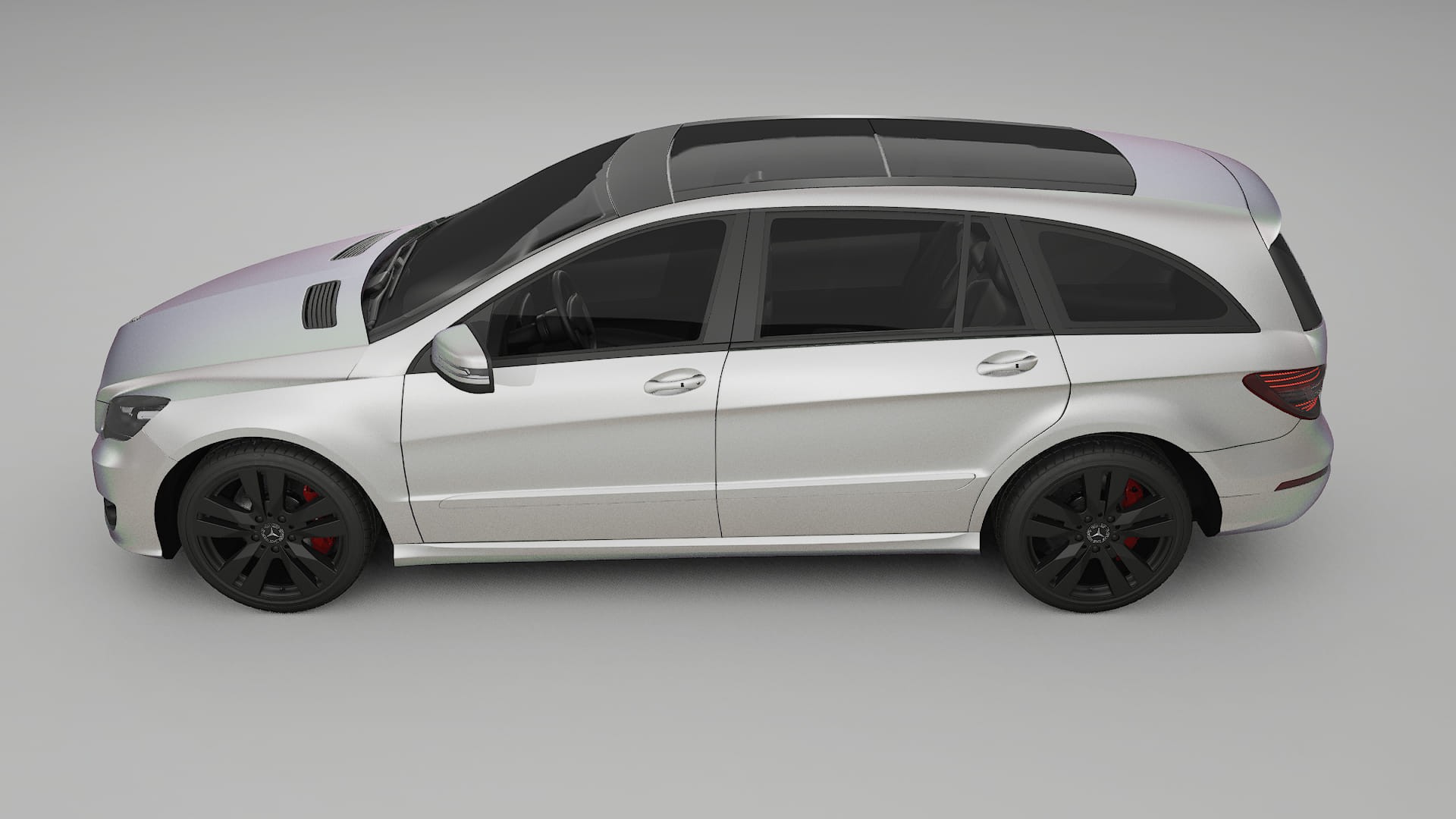 Mercedes R class W251 facelift LCI TPU Fényezésvédő Fólia | NEBULA Színváltós PPF – Teljesen Elővágott Készlet