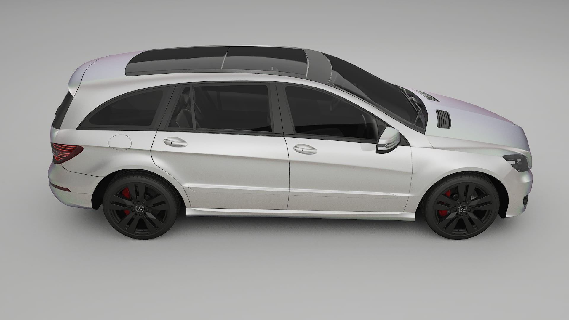 Mercedes R class W251 facelift LCI TPU Fényezésvédő Fólia | NEBULA Színváltós PPF – Teljesen Elővágott Készlet