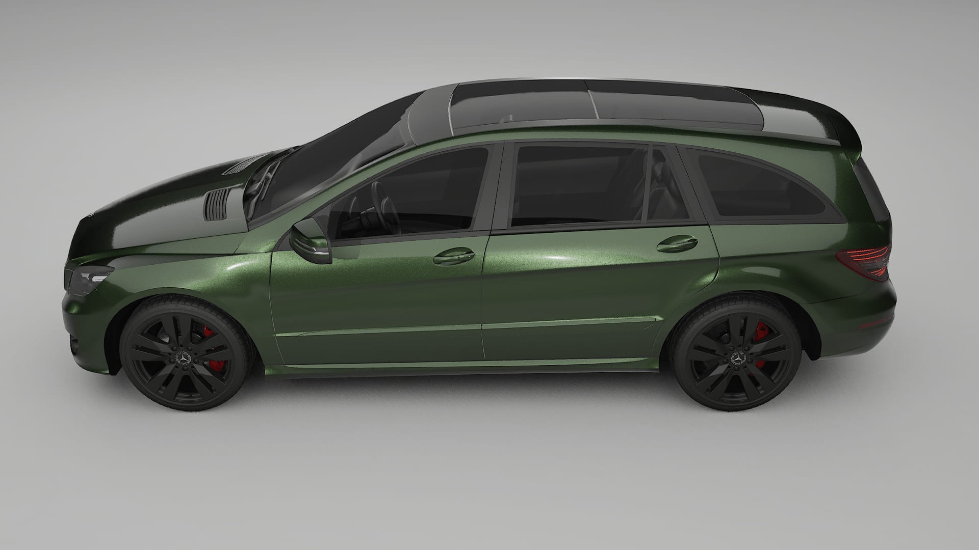 Mercedes R class W251 facelift LCI TPU Fényezésvédő Fólia | LAGOON Színváltós PPF – Teljesen Elővágott Készlet