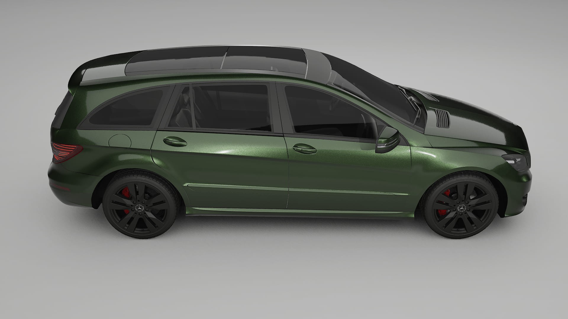 Mercedes R class W251 facelift LCI TPU Fényezésvédő Fólia | LAGOON Színváltós PPF – Teljesen Elővágott Készlet