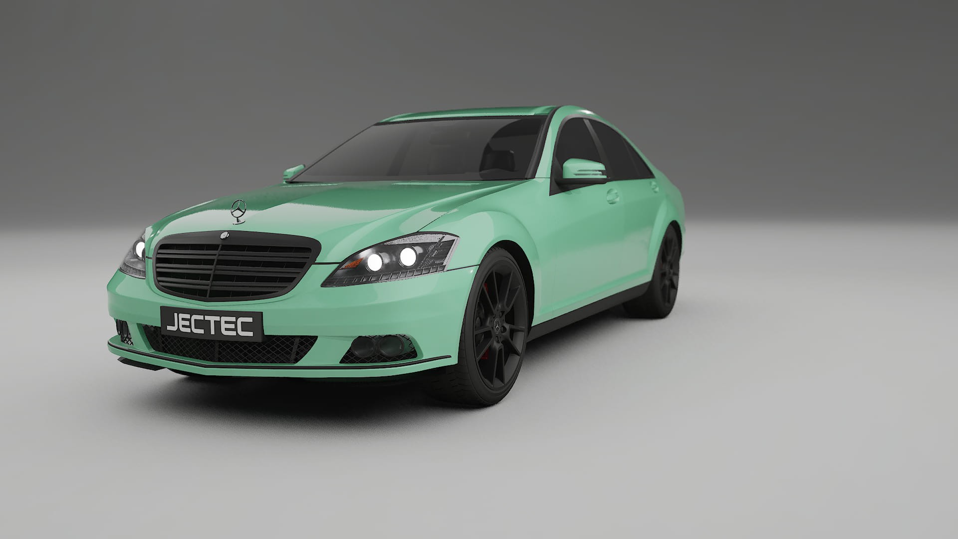 Mercedes S class W221 facelift LCI TPU Fényezésvédő Fólia | DUSTY Színváltós PPF – Teljesen Elővágott Készlet
