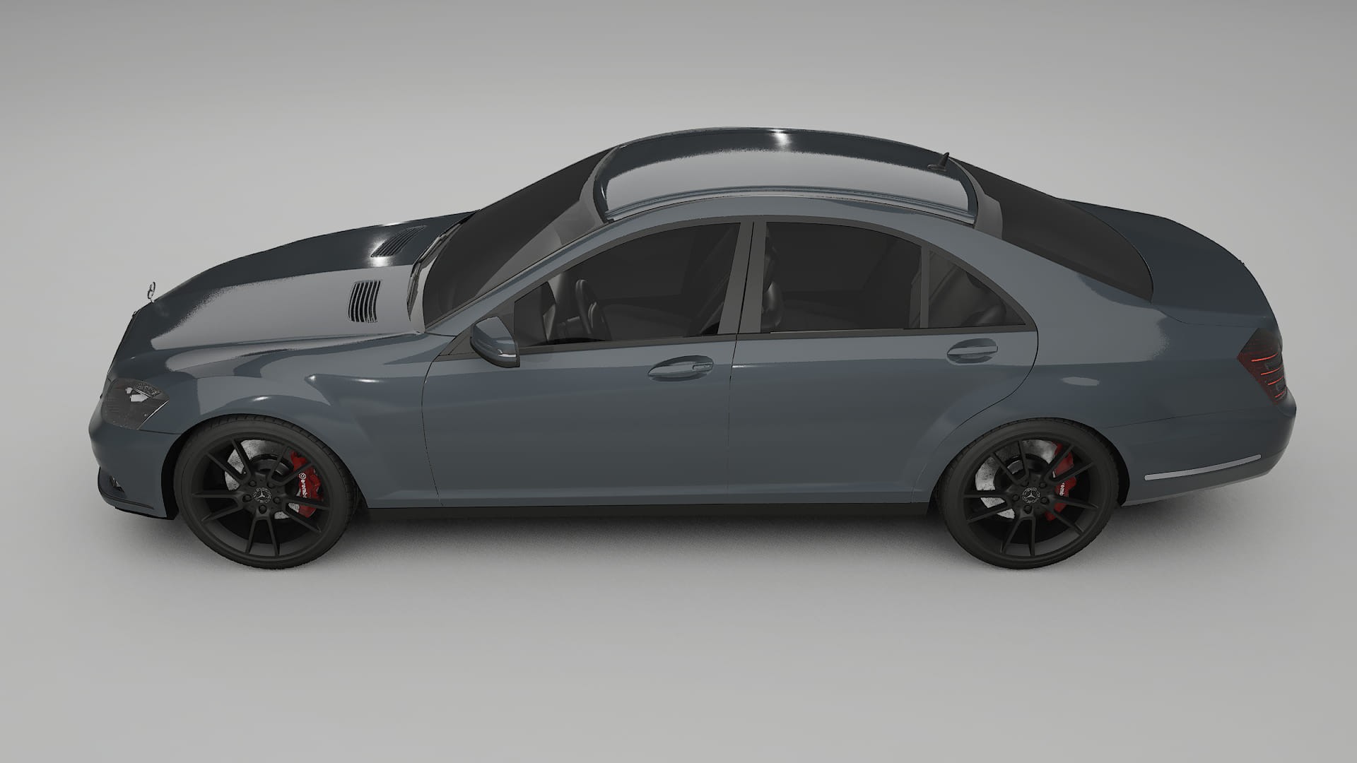 Mercedes S class W221 facelift LCI TPU Fényezésvédő Fólia | GRANITE Színváltós PPF – Teljesen Elővágott Készlet