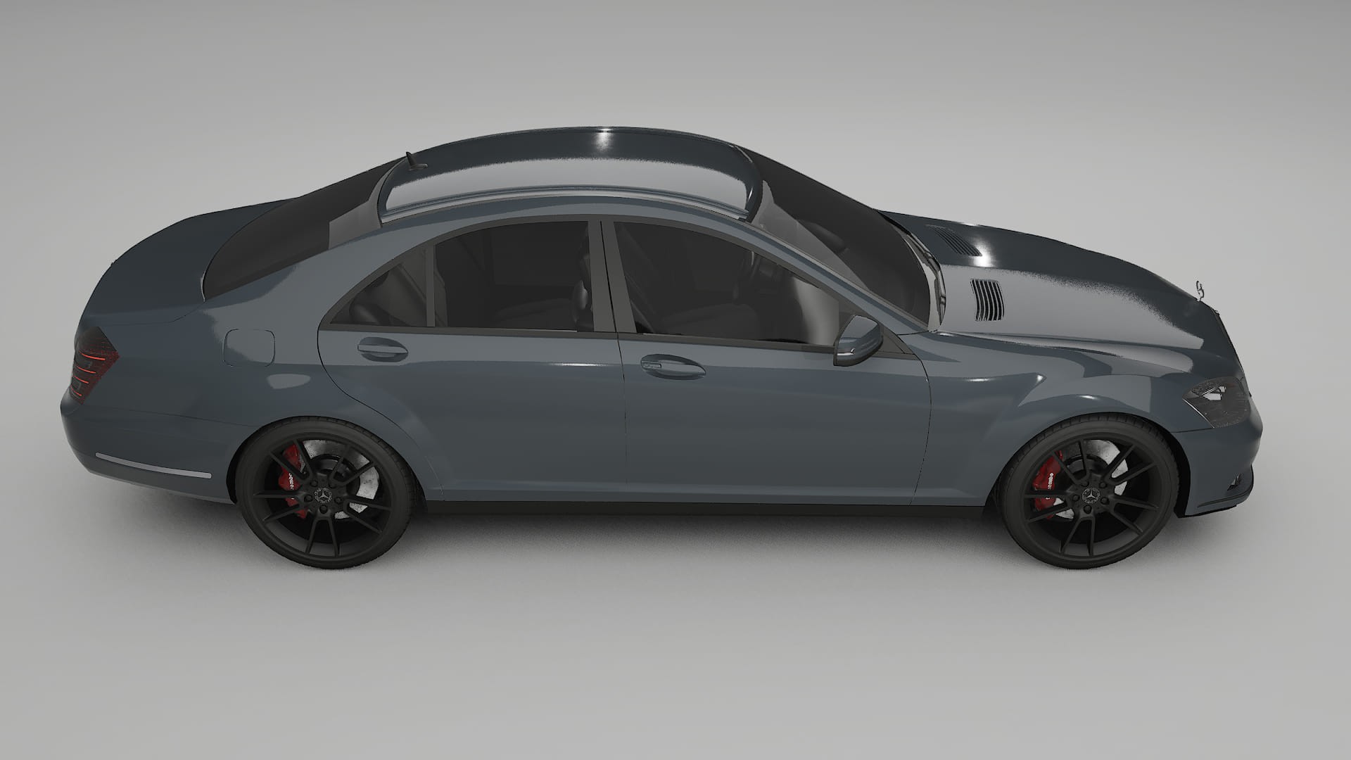 Mercedes S class W221 facelift LCI TPU Fényezésvédő Fólia | GRANITE Színváltós PPF – Teljesen Elővágott Készlet