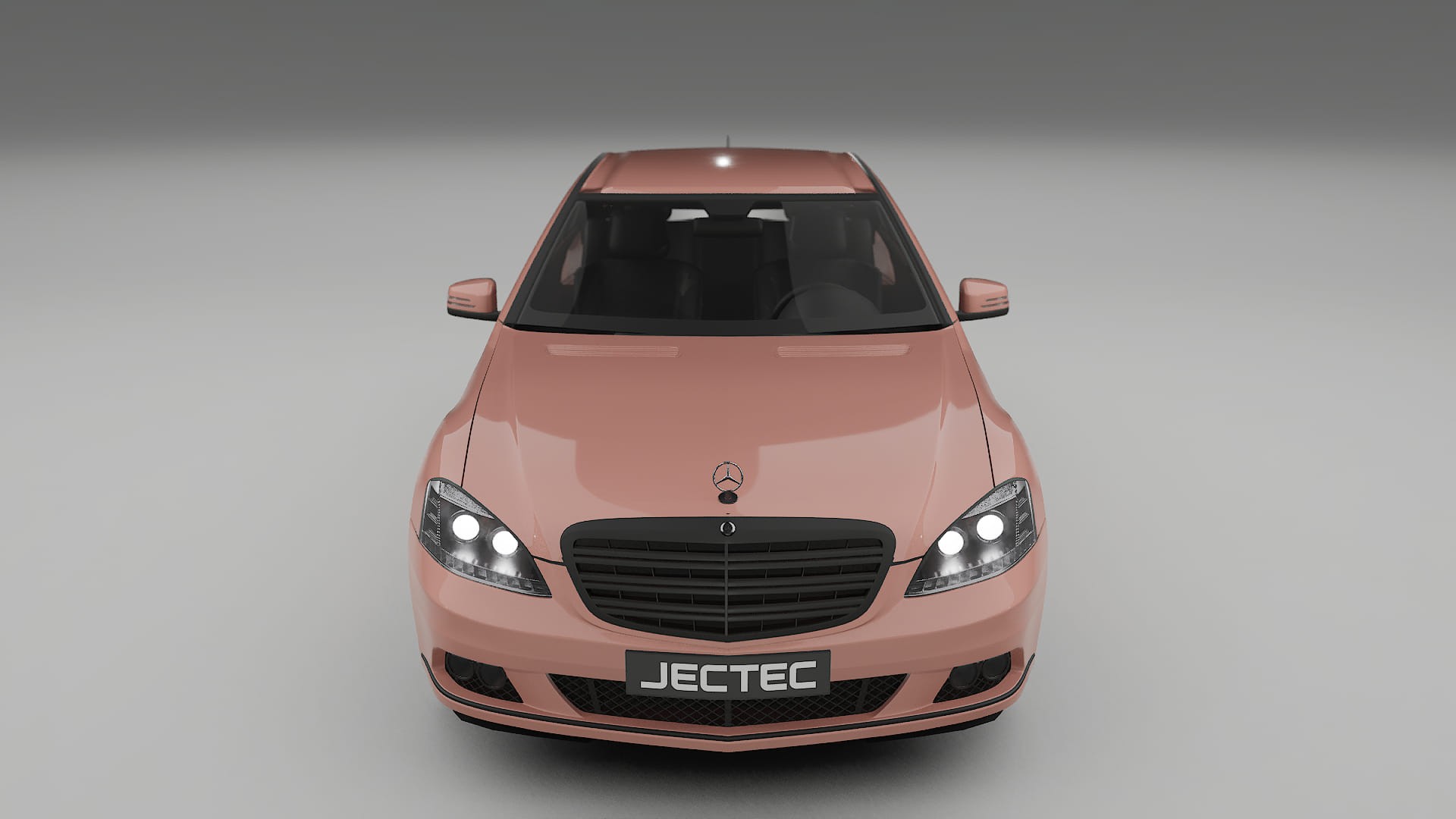 Mercedes S class W221 facelift LCI TPU Fényezésvédő Fólia | BLUSH Színváltós PPF – Teljesen Elővágott Készlet