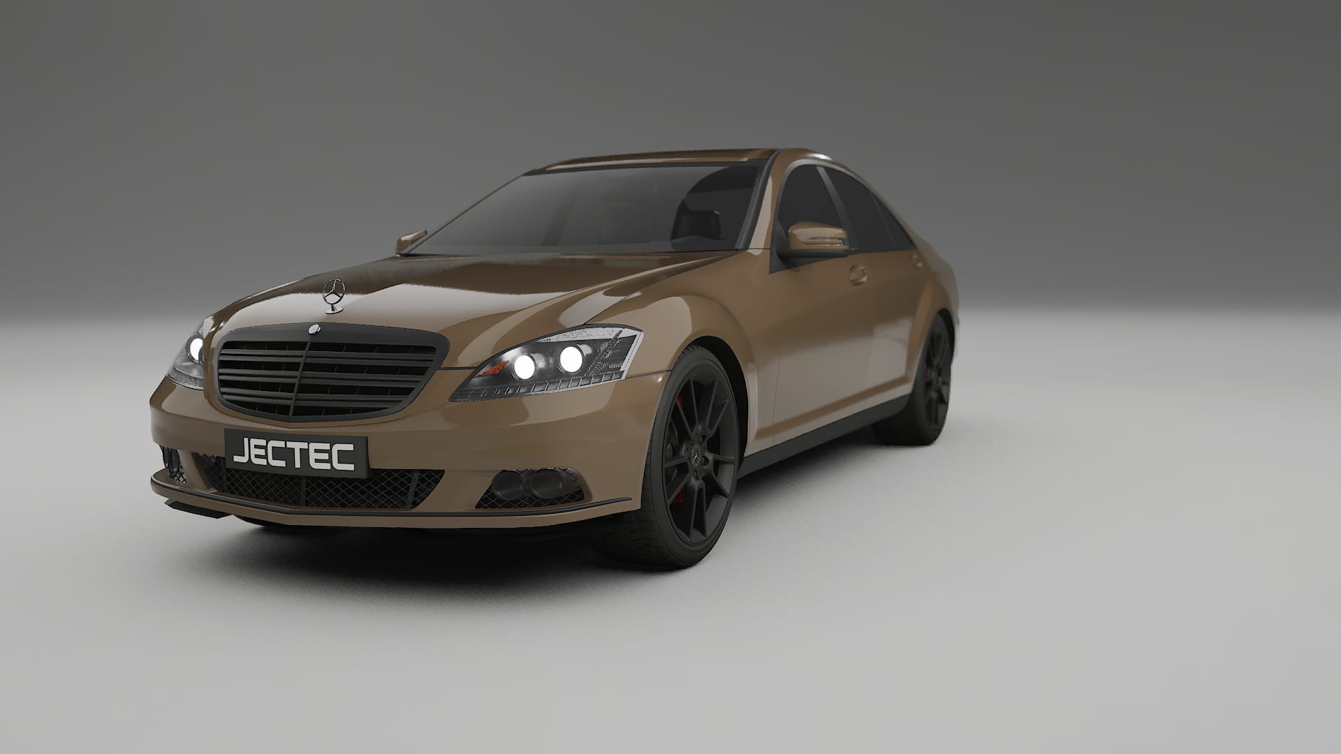 Mercedes S class W221 facelift LCI TPU Fényezésvédő Fólia | SAHARA Színváltós PPF – Teljesen Elővágott Készlet