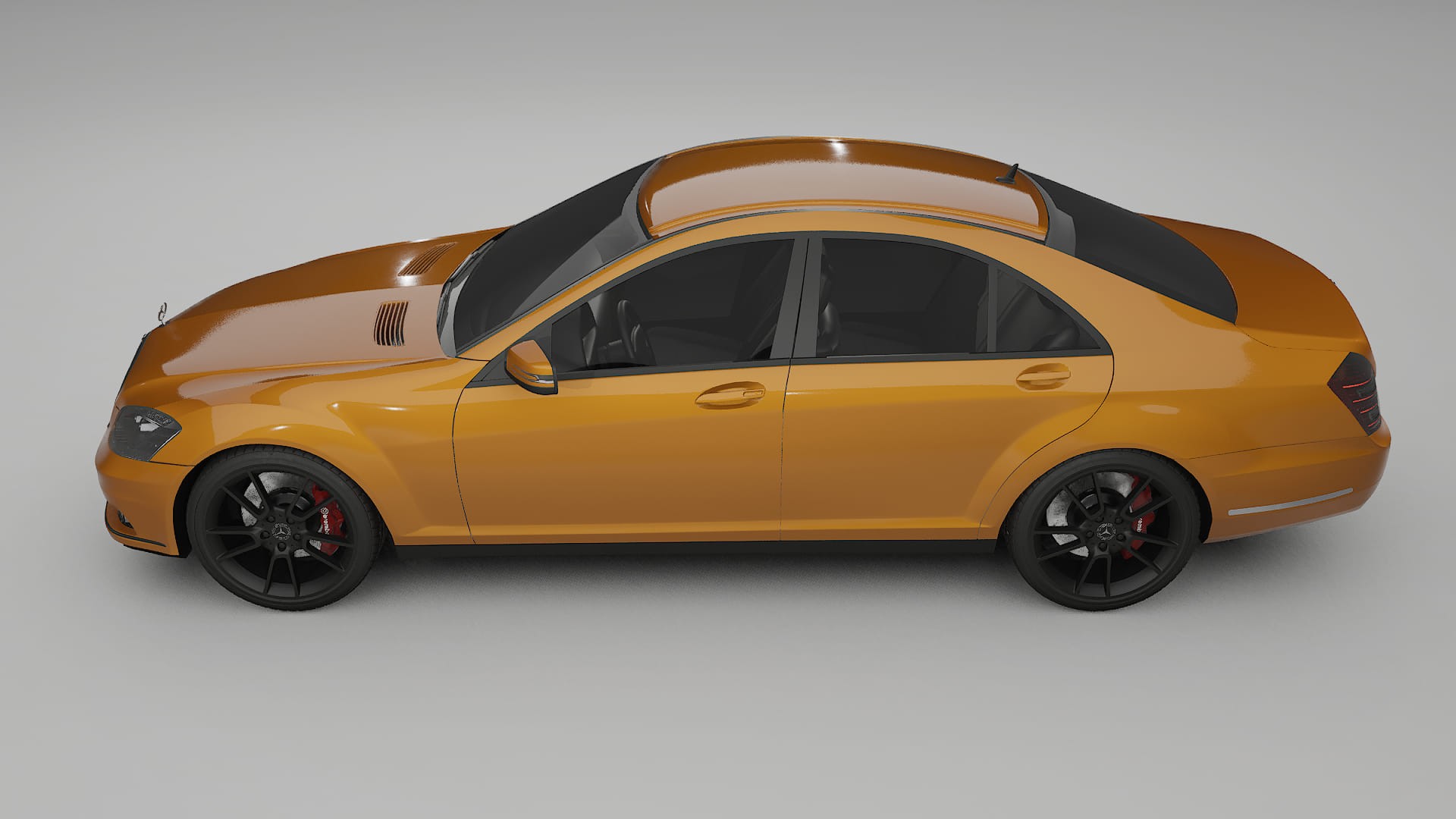 Mercedes S class W221 facelift LCI TPU Fényezésvédő Fólia | DAISY Színváltós PPF – Teljesen Elővágott Készlet