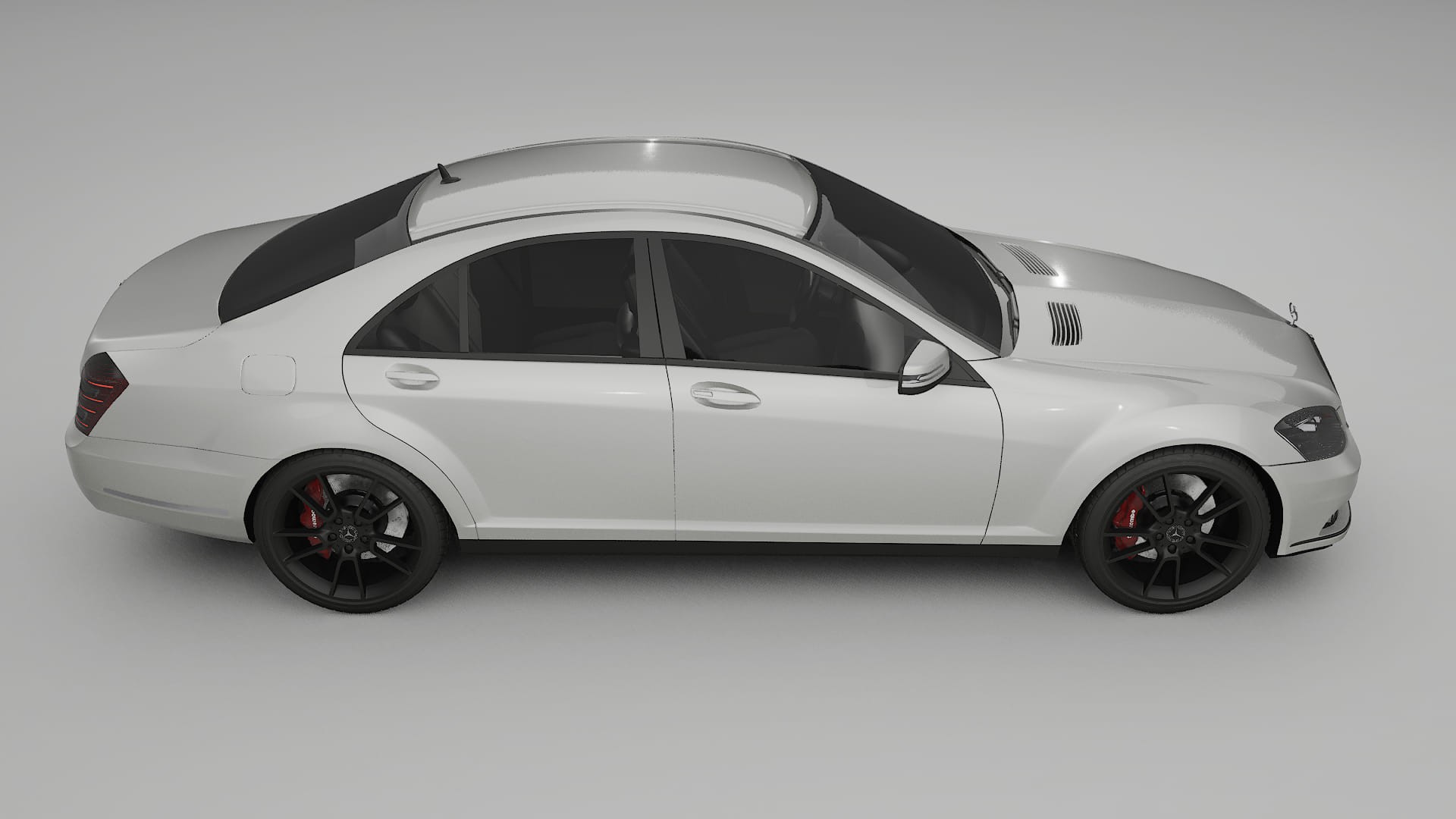 Mercedes S class W221 facelift LCI TPU Fényezésvédő Fólia | PEARL Színváltós PPF – Teljesen Elővágott Készlet