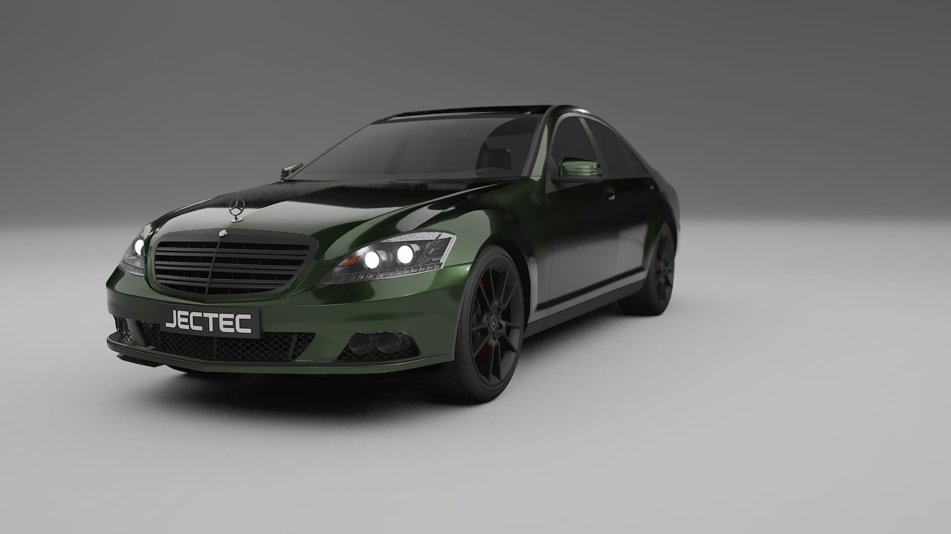 Mercedes S class W221 facelift LCI TPU Fényezésvédő Fólia | LAGOON Színváltós PPF – Teljesen Elővágott Készlet