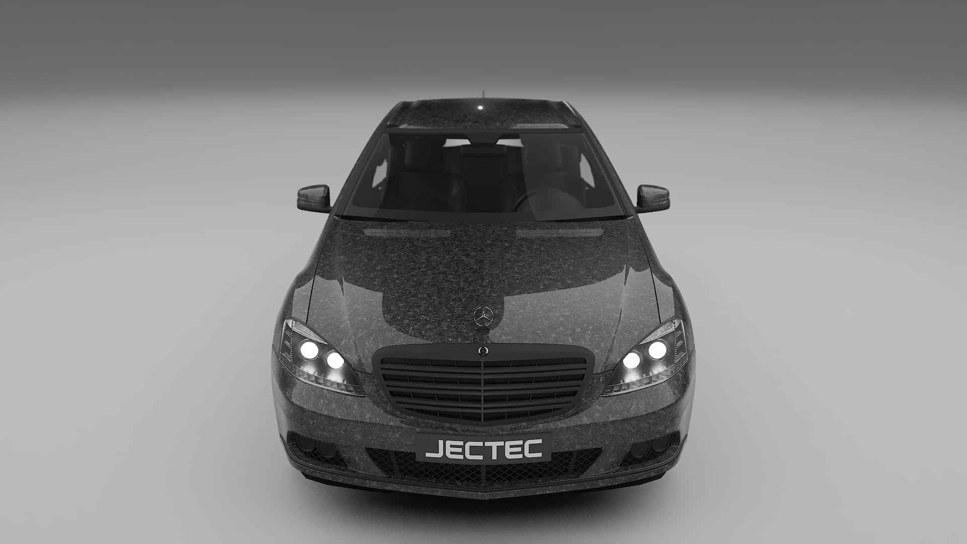 Mercedes S class W221 facelift LCI TPU Fényezésvédő Fólia | FORGED S Színváltós PPF – Teljesen Elővágott Készlet