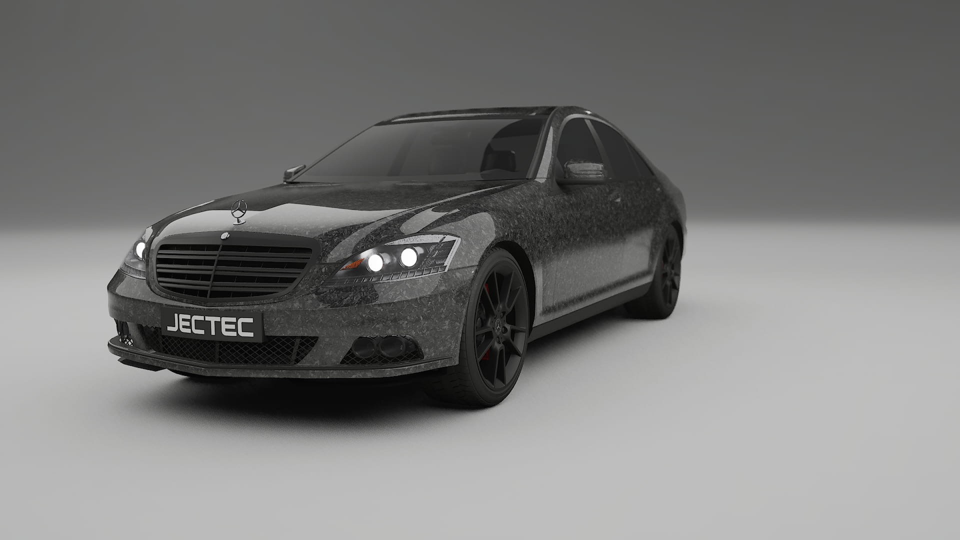 Mercedes S class W221 facelift LCI TPU Fényezésvédő Fólia | FORGED S Színváltós PPF – Teljesen Elővágott Készlet 2
