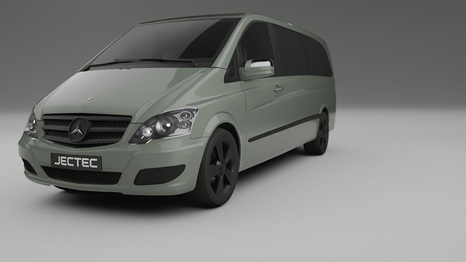 Mercedes Viano Extralong W439 Facelift LCI TPU Fényezésvédő Fólia | SLATE Színváltós PPF – Teljesen Elővágott Készl