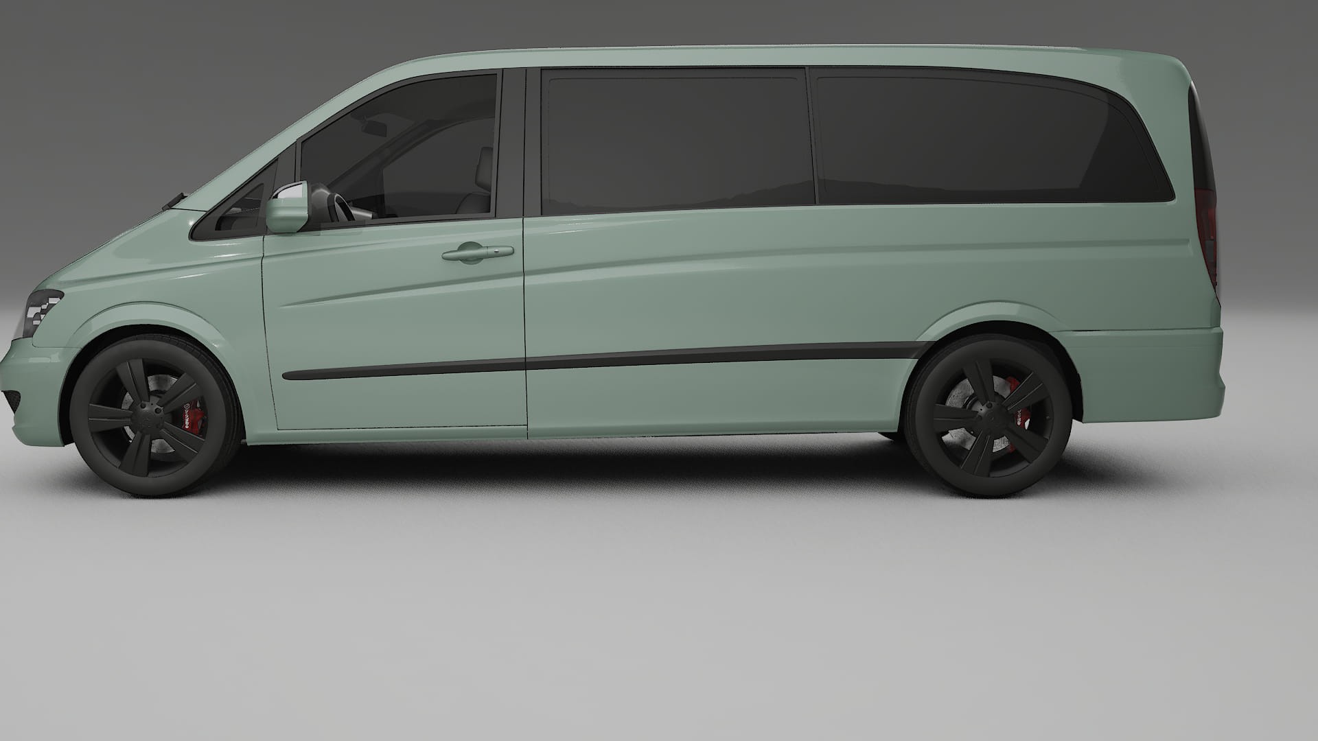 Mercedes Viano Extralong W439 Facelift LCI TPU Fényezésvédő Fólia | CINDER Színváltós PPF – Teljesen Elővágott Kész 2