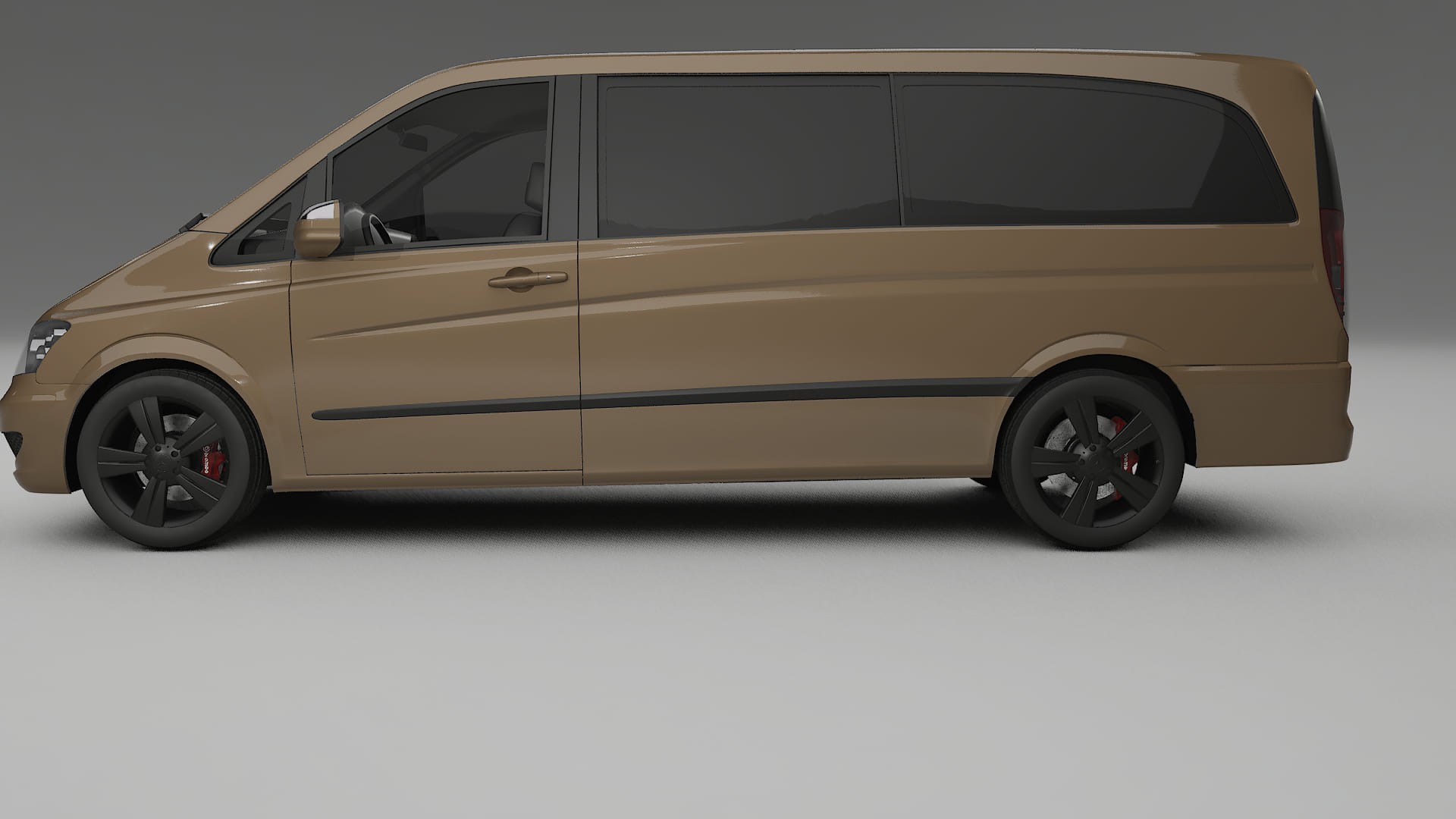 Mercedes Viano Extralong W439 Facelift LCI TPU Fényezésvédő Fólia | SAHARA Színváltós PPF – Teljesen Elővágott Kész 2