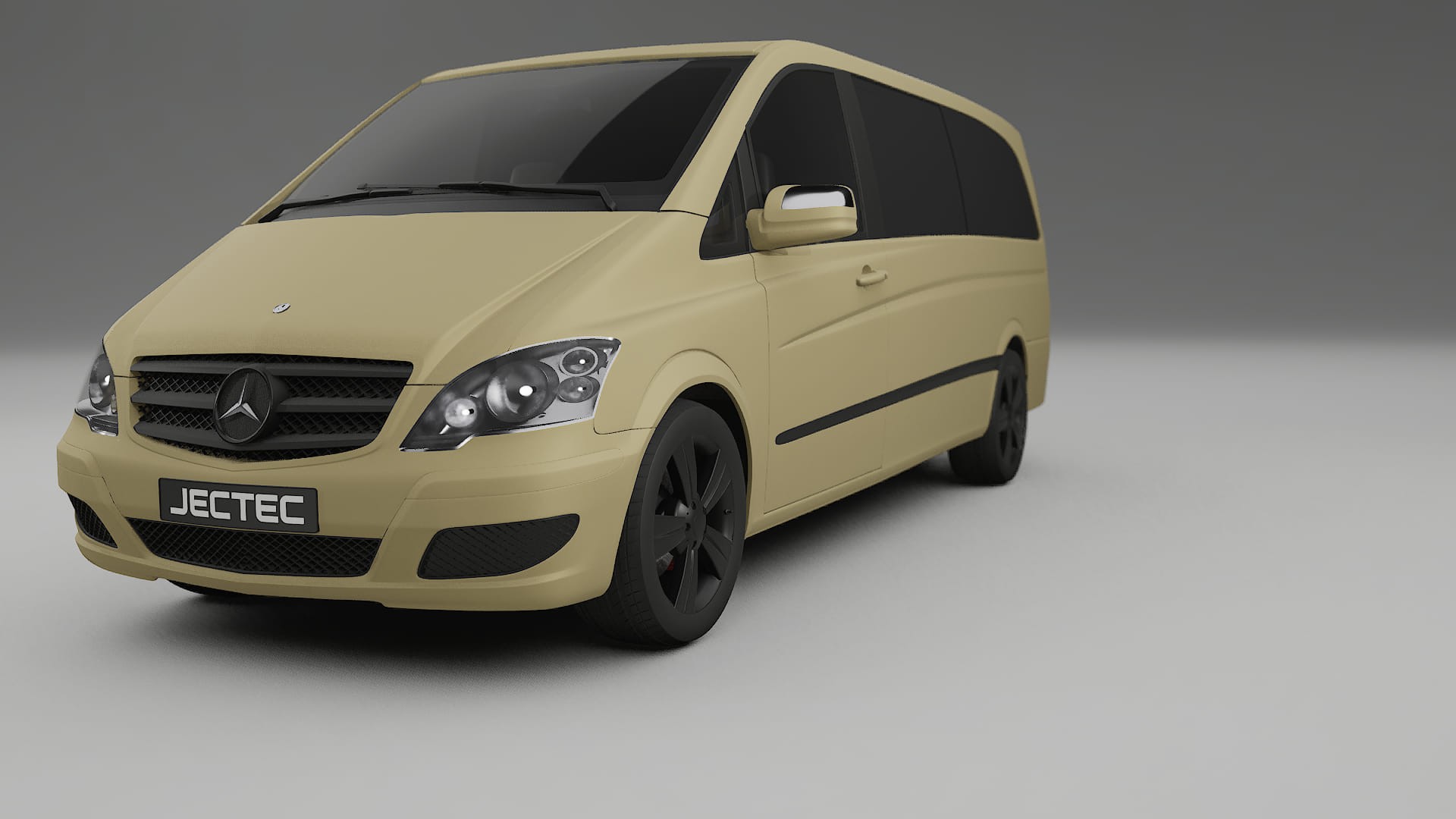 Mercedes Viano Extralong W439 Facelift LCI TPU Fényezésvédő Fólia | SAND Színváltós PPF – Teljesen Elővágott Készle