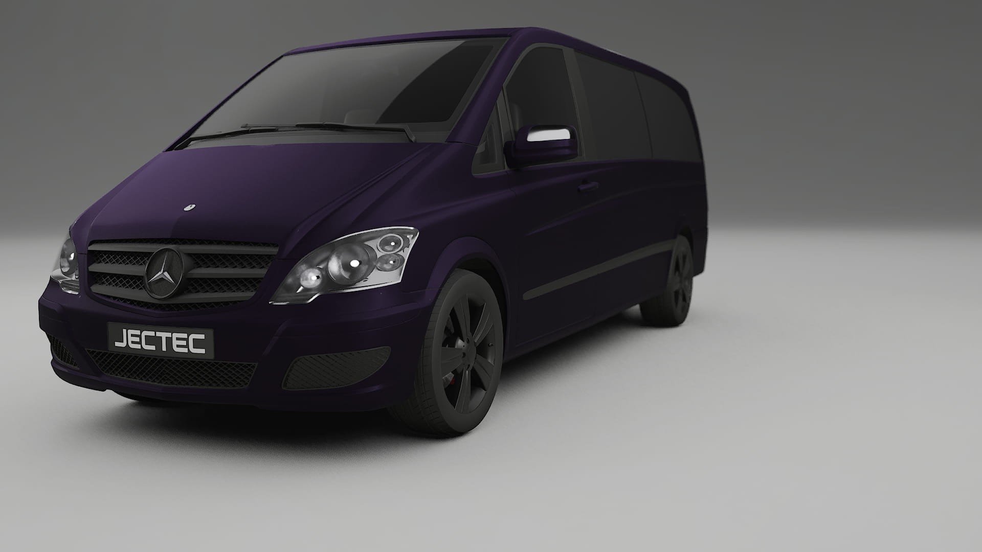Mercedes Viano Extralong W439 Facelift LCI TPU Fényezésvédő Fólia | VIOLET Színváltós PPF – Teljesen Elővágott Kész